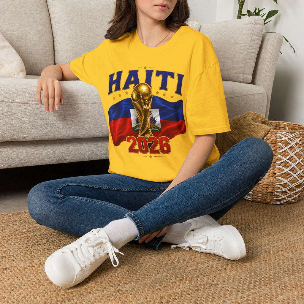 Haiti 2026 World Cup Trophy T-Shirt FIFA