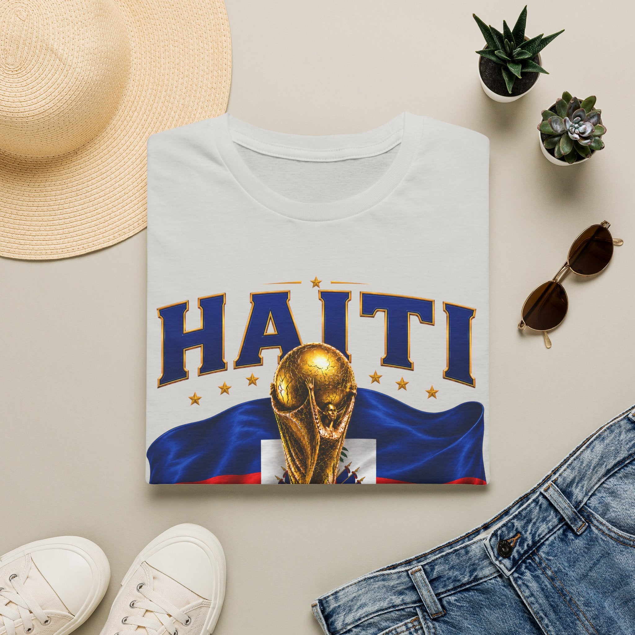 Haiti 2026 World Cup Trophy T-Shirt FIFA