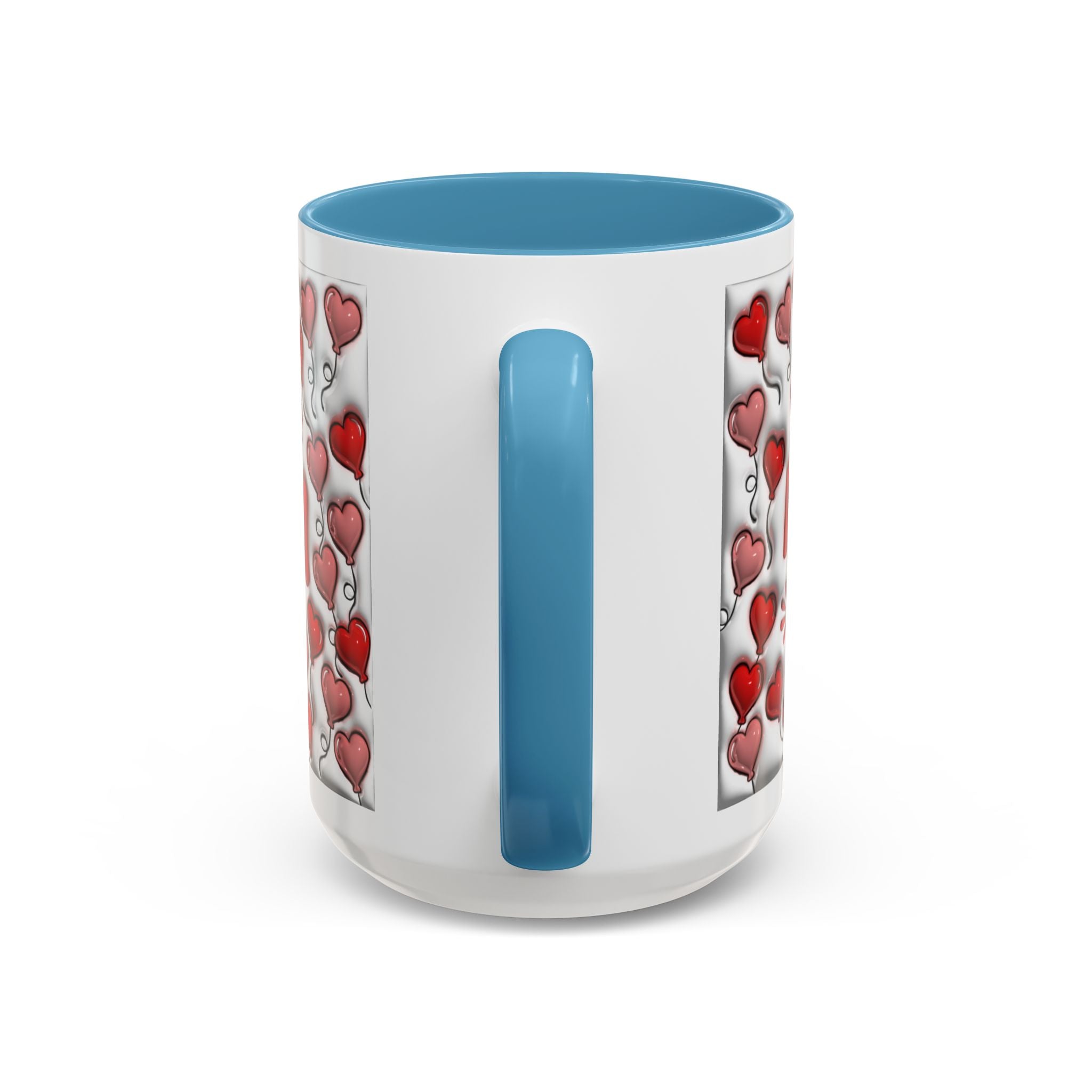 Best Mom Ever Valentines Day Hearts Accent Coffee Mug (11, 15oz)