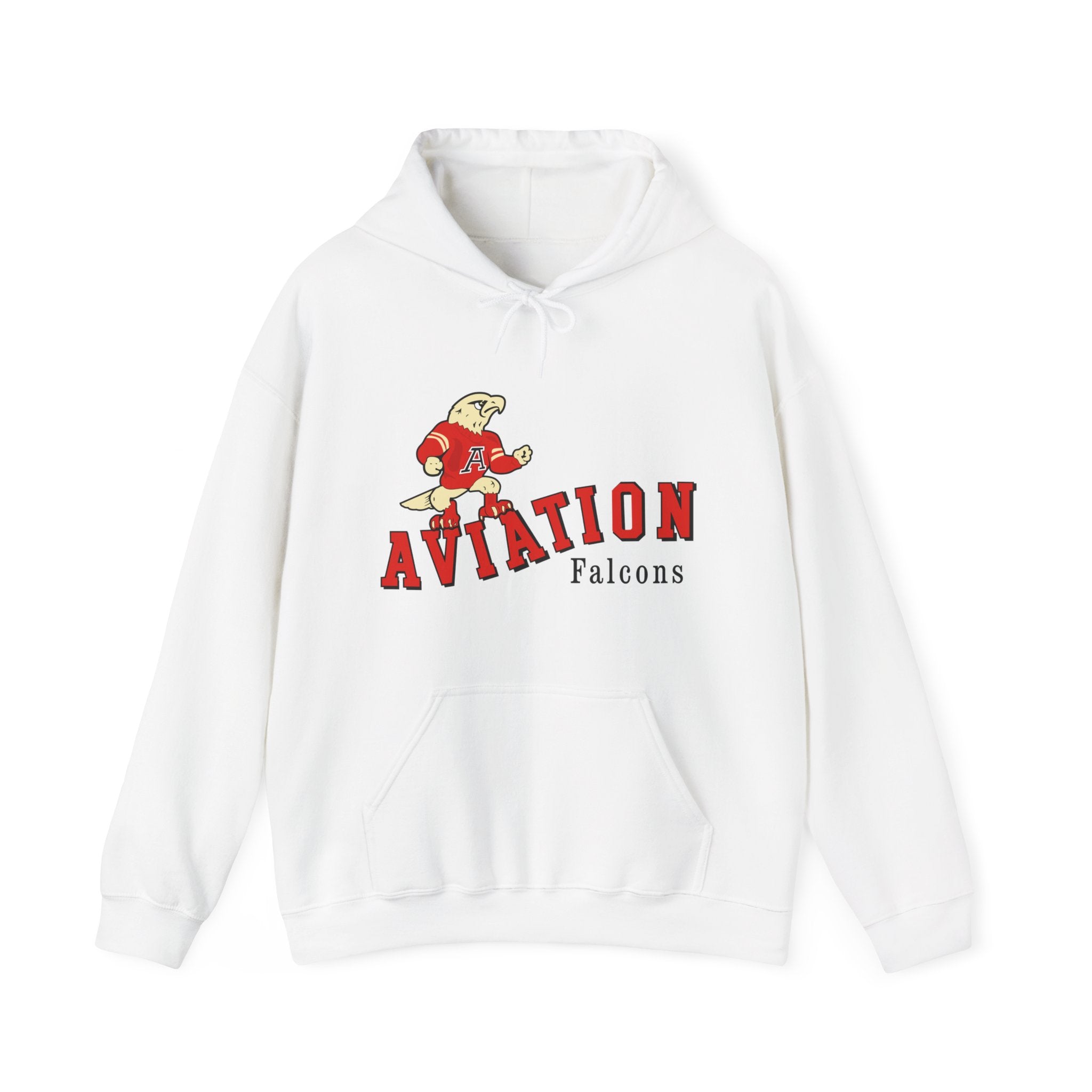 Aviation High School Redondo Beach California  M/W Heavy Blend Hooded Sweatshirt