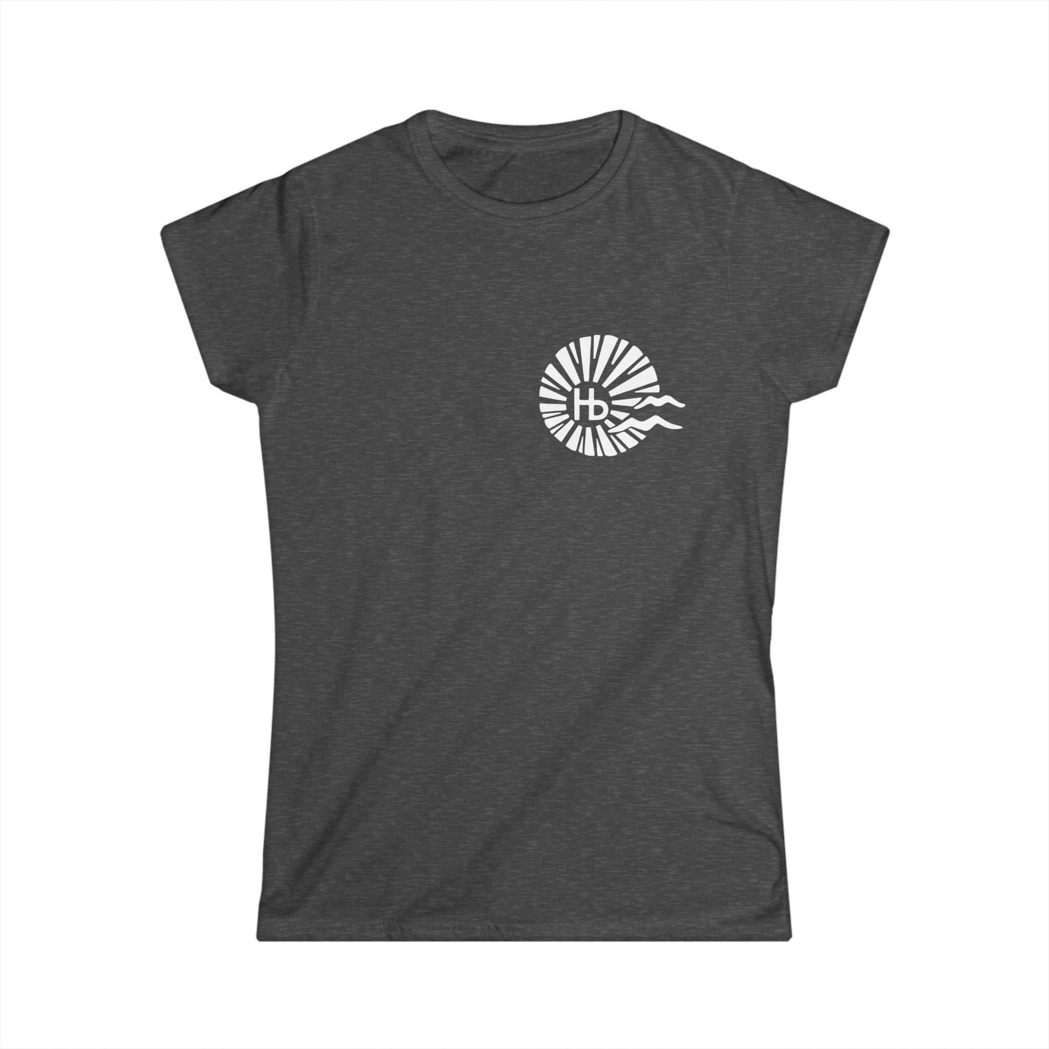 Hermosa Beach Sunset Logo Tee | Hb California Nautical Sunburst T-Shirt