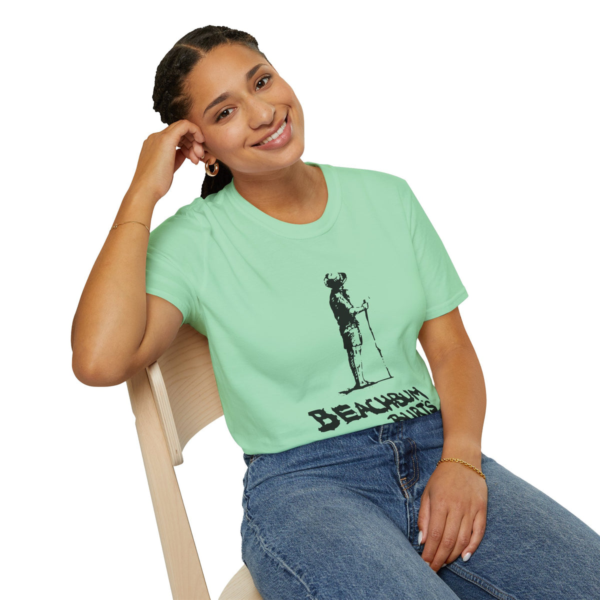 Beach Bum Burt's - Gone  But Not Forgotten - Men's Woman's T-Shirt - Cool Casual Wear, Summer Vibes, Gift for Beach Lovers,  Relaxed Style