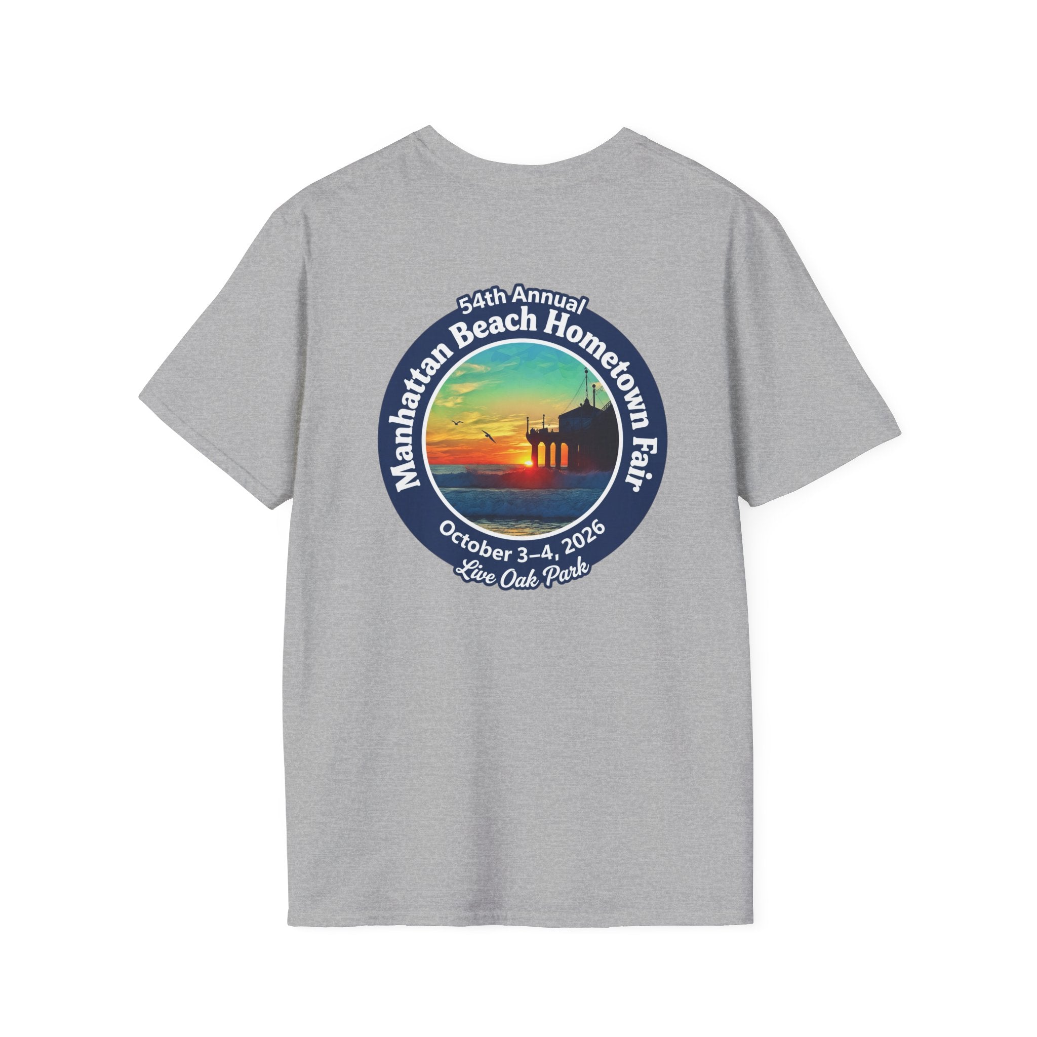 Manhattan Beach Hometown Fair Sunset T-Shirt 2026