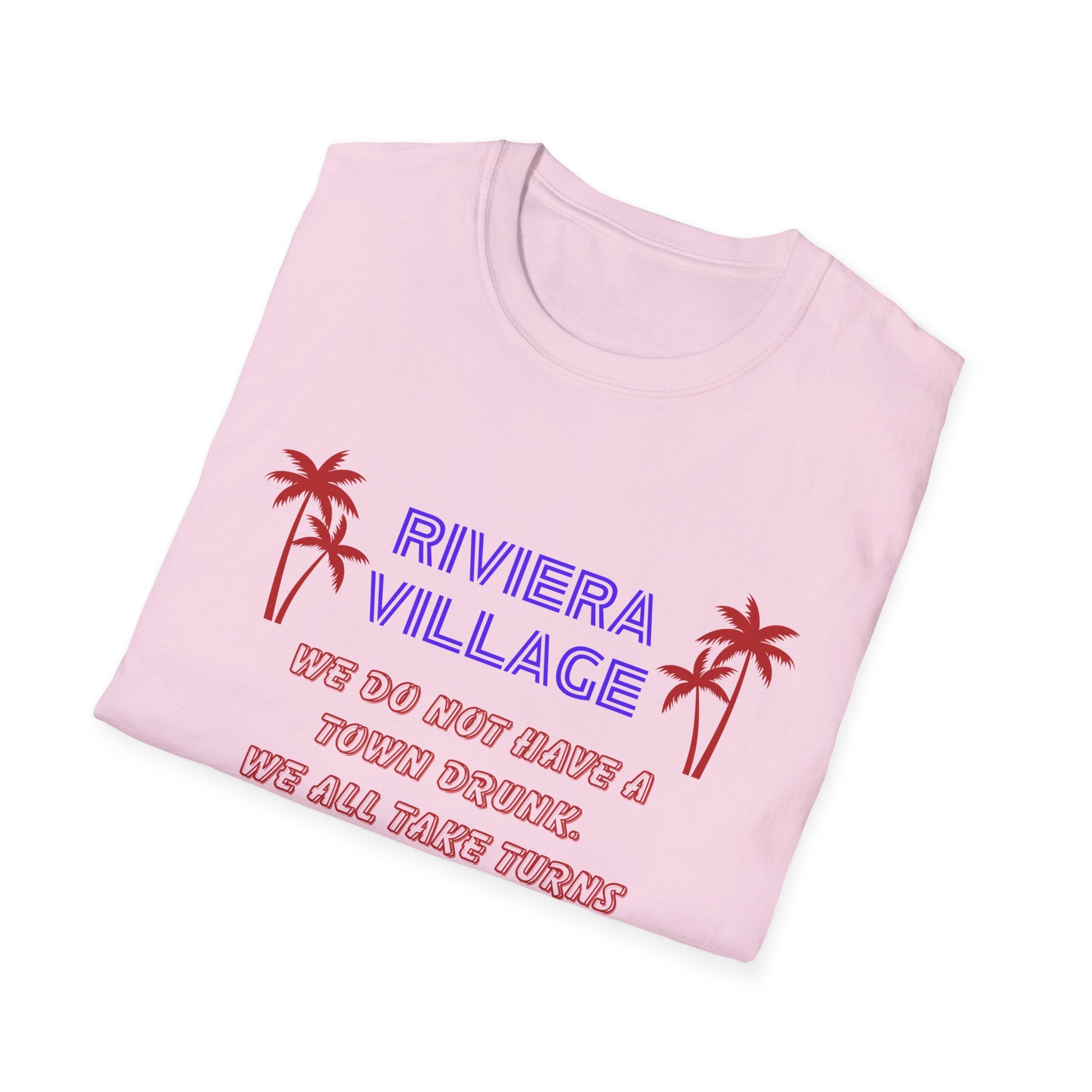 Riviera Village Redondo Beach - The Spillage People - Mens and Womans  Softstyle T-Shirt