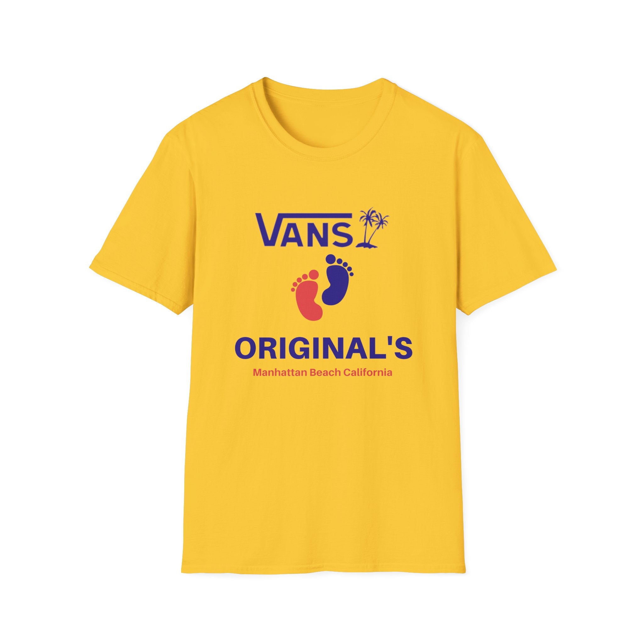 Sand Section - Manhattan Beach - California - Unisex Softstyle T-Shirt