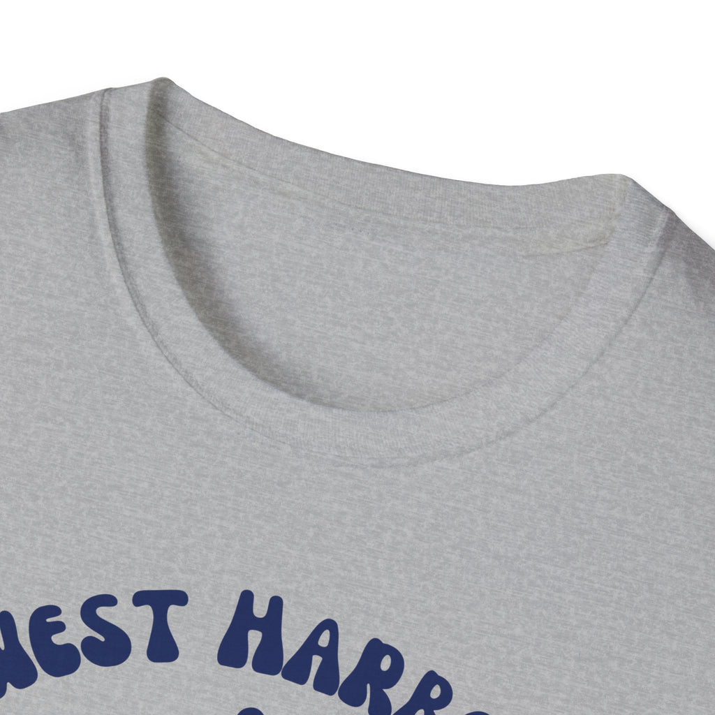 West Harbor San Pedro Ship Wheel Minno Island Charters T-Shirt | 3 Hour Tours