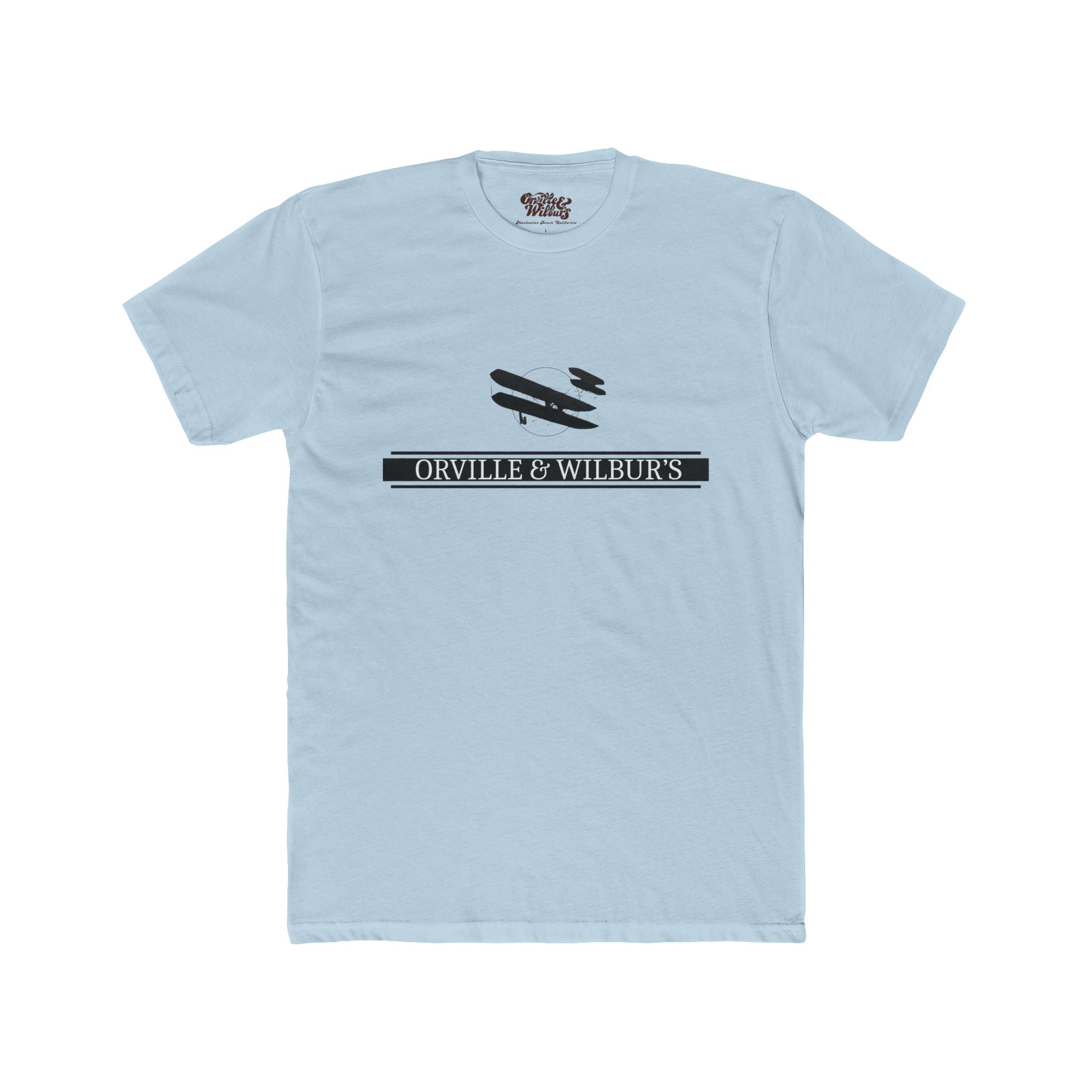 Orville and Wilburs Restaurant Manhattan Beach California Old South Bay Aviation Tee Shirt