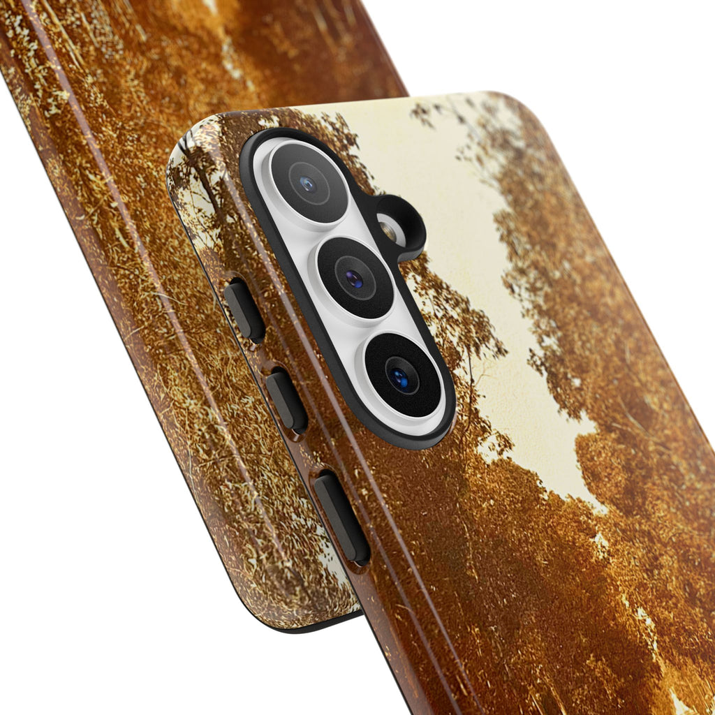 Phone Cases Manhattan Beach Rosecrans Ave Early 60's Tough Cases 90266 California, iPhone Samsung Google Pixel Protective Cover, Vintage