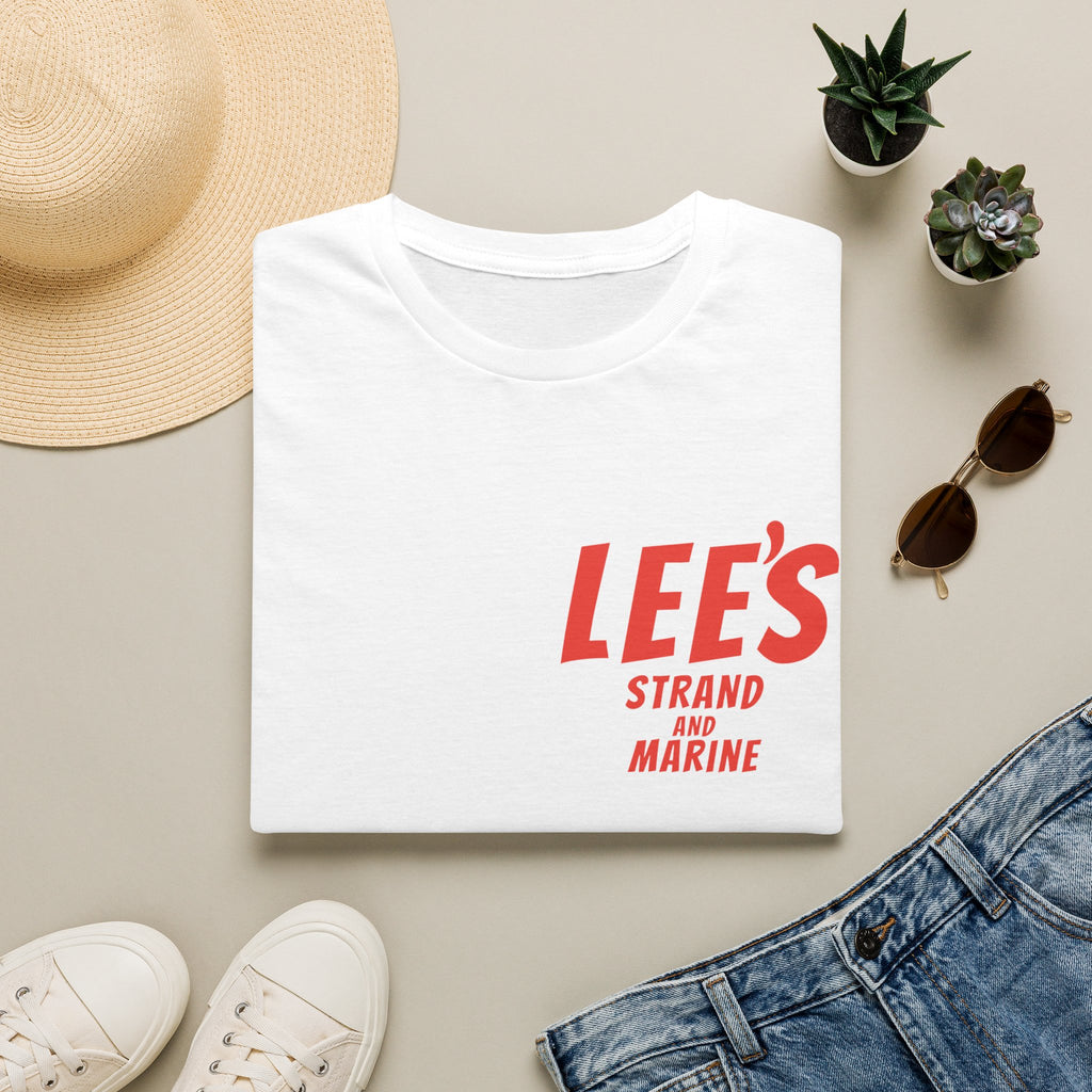 Greasy Lee's  Strand and Marine Old School T-Shirt | Manhattan Beach vintage surfer logo