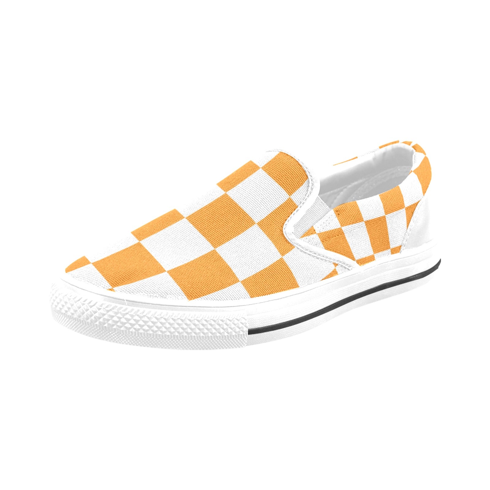Checkerboard Slip-on Canvas Kid's Shoes (Big Kid)
