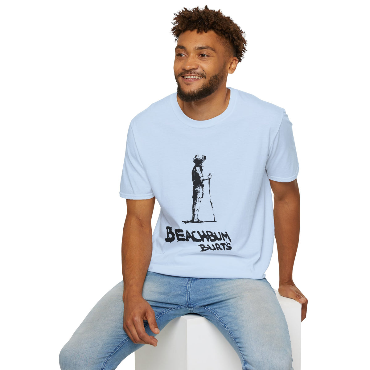 Beach Bum Burt's - Gone  But Not Forgotten - Men's Woman's T-Shirt - Cool Casual Wear, Summer Vibes, Gift for Beach Lovers,  Relaxed Style