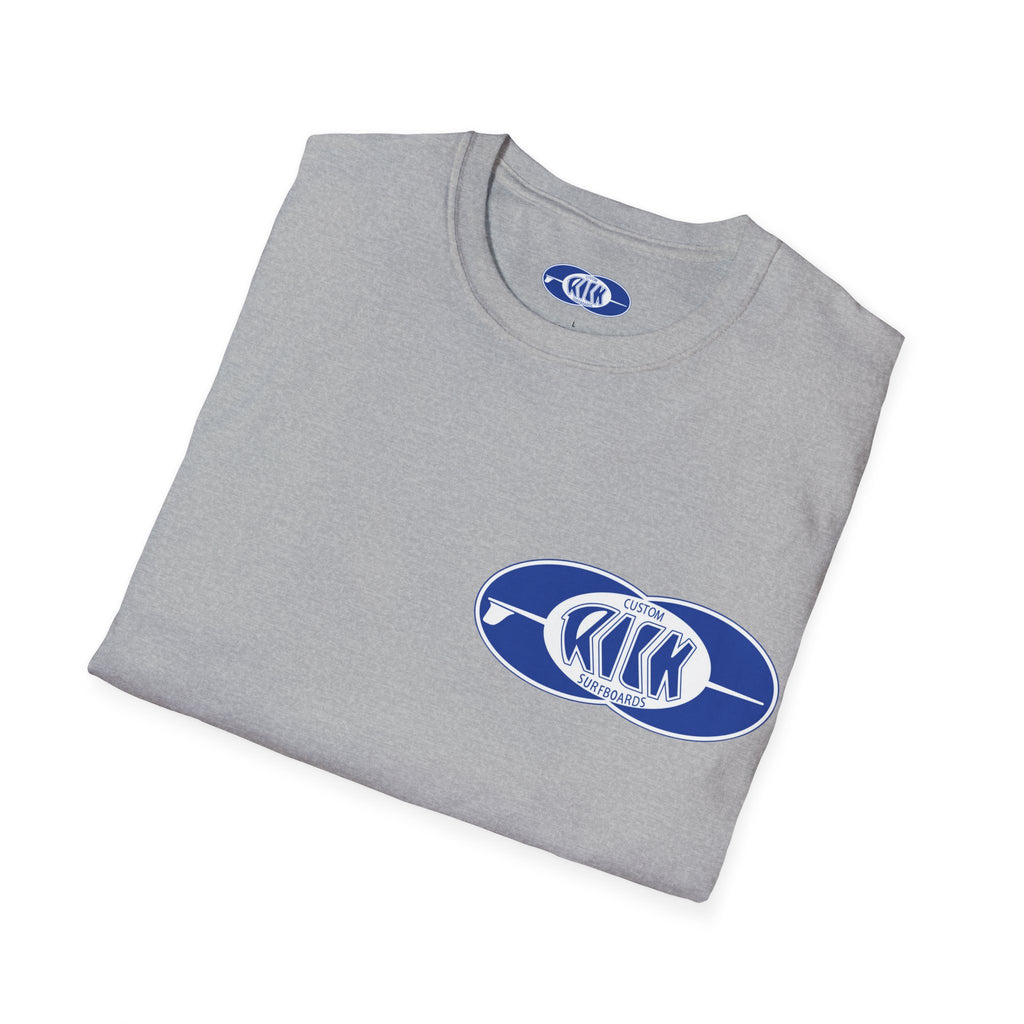 Rick Surfboards Graphic T-Shirt — Printed Front & Back (Multiple Colors)