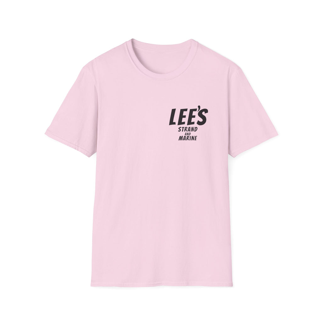 Greasy Lee's Manhattan Beach Old School T-Shirt | Marine and Strand Manhattan Beach Vintage Surf Design