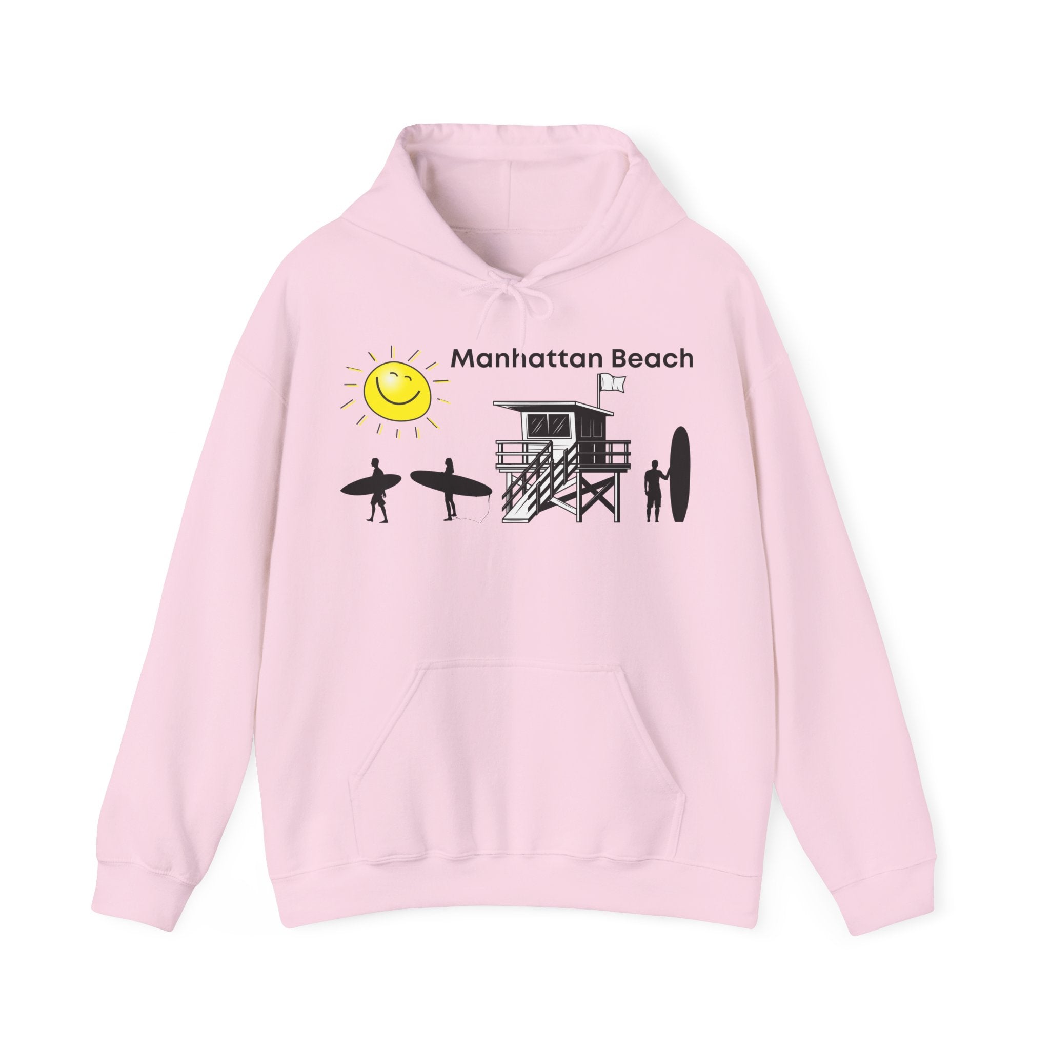 Manhattan Beach California Unisex Heavy Blend™ Hooded Sweatshirt