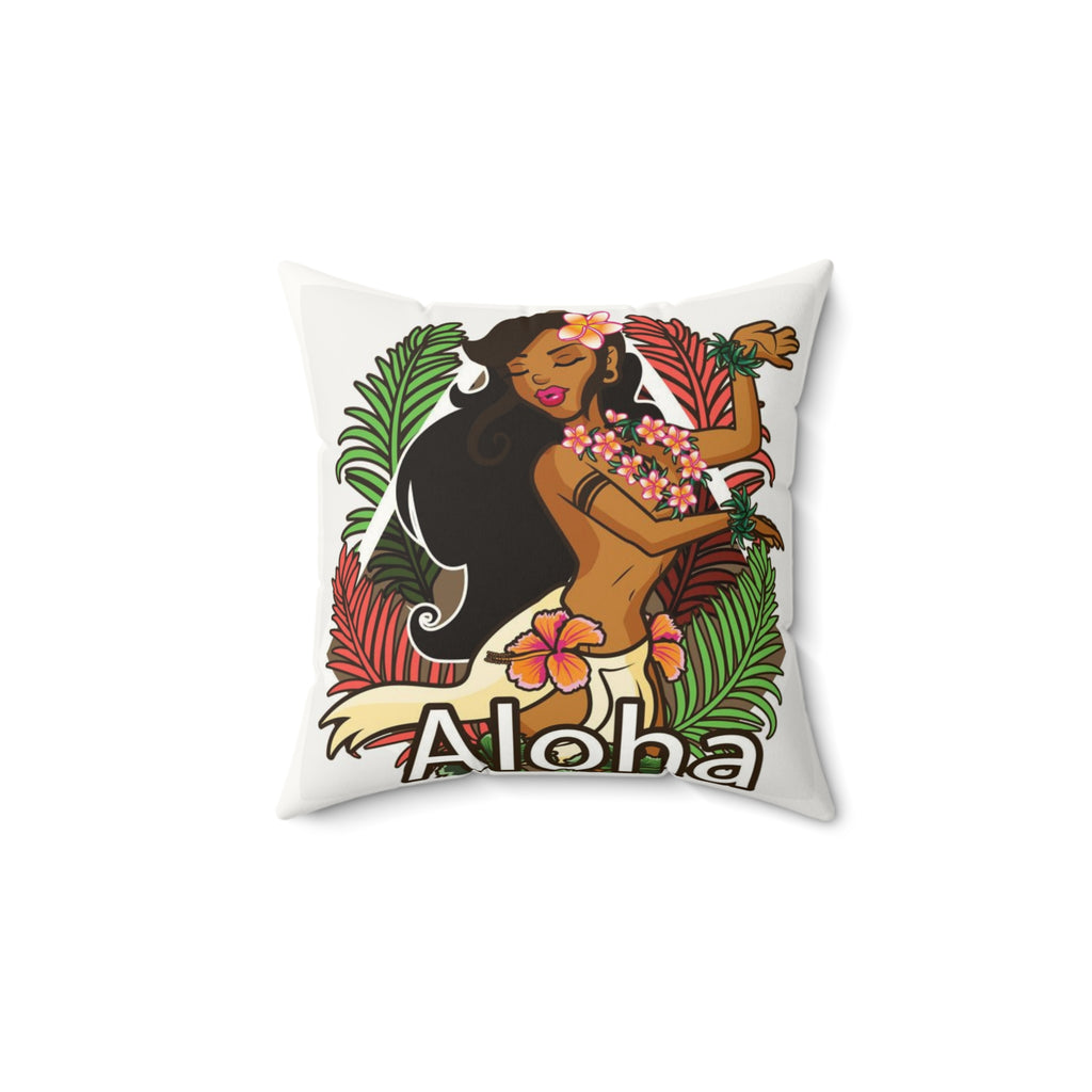 MAUI HAWAII  Fun Pillow - Faux Suede Square Pillow