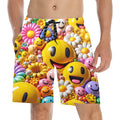Laughing All the Way Men's Mid-Length Beach Shorts Free Shipping