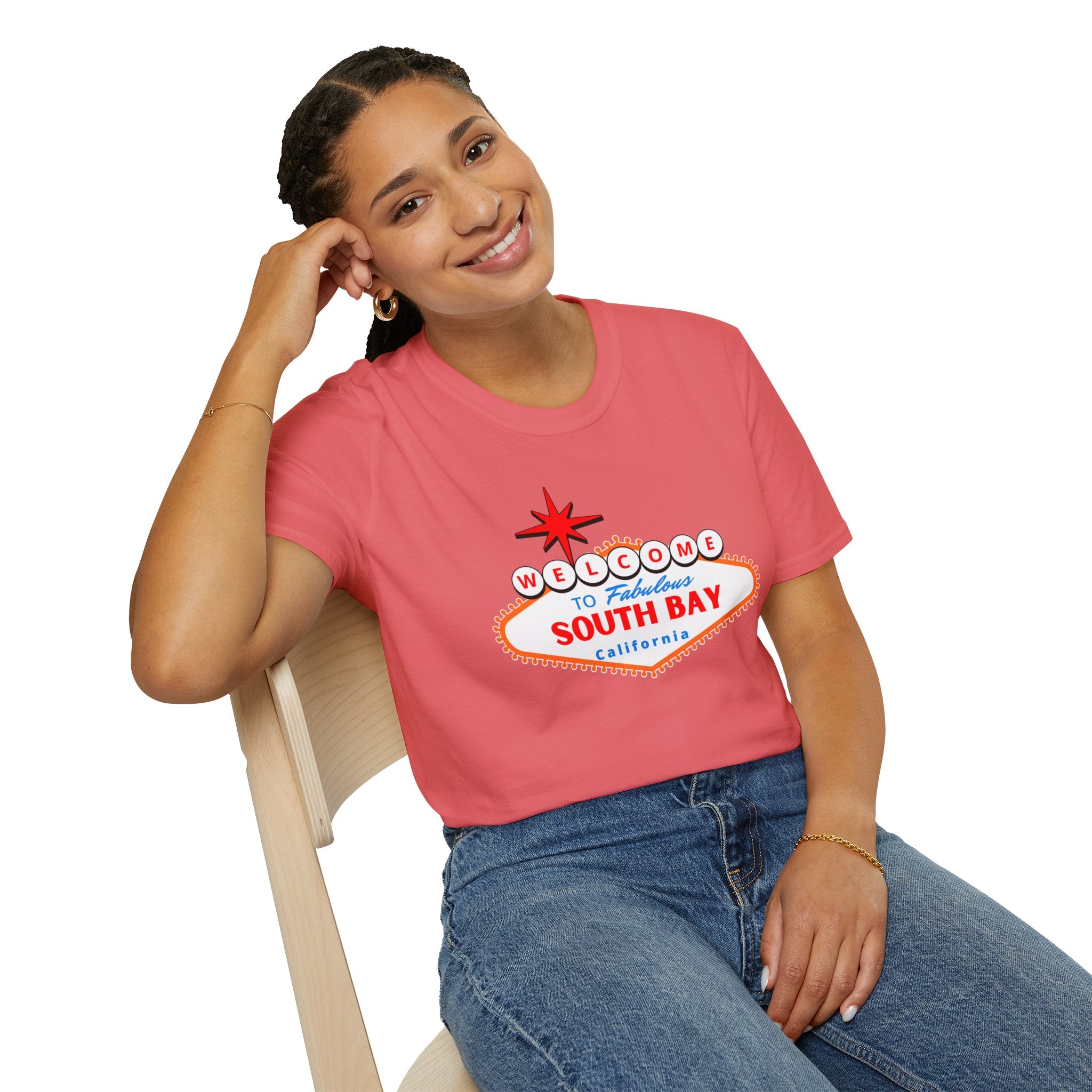 South Bay Welcome Sign T-Shirt — California Vintage Vacation Tee