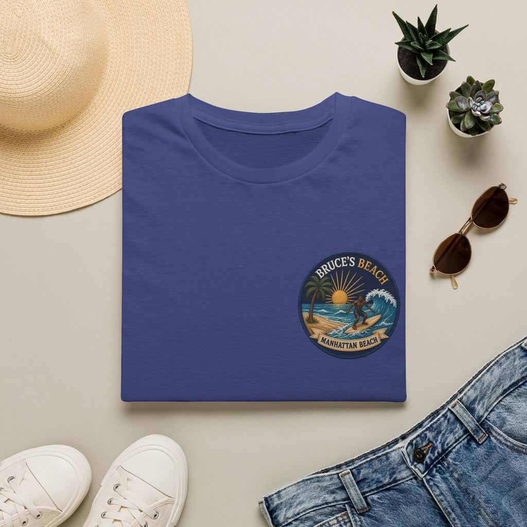 Bruce's Beach Manhattan Beach Surf Patch T-Shirt