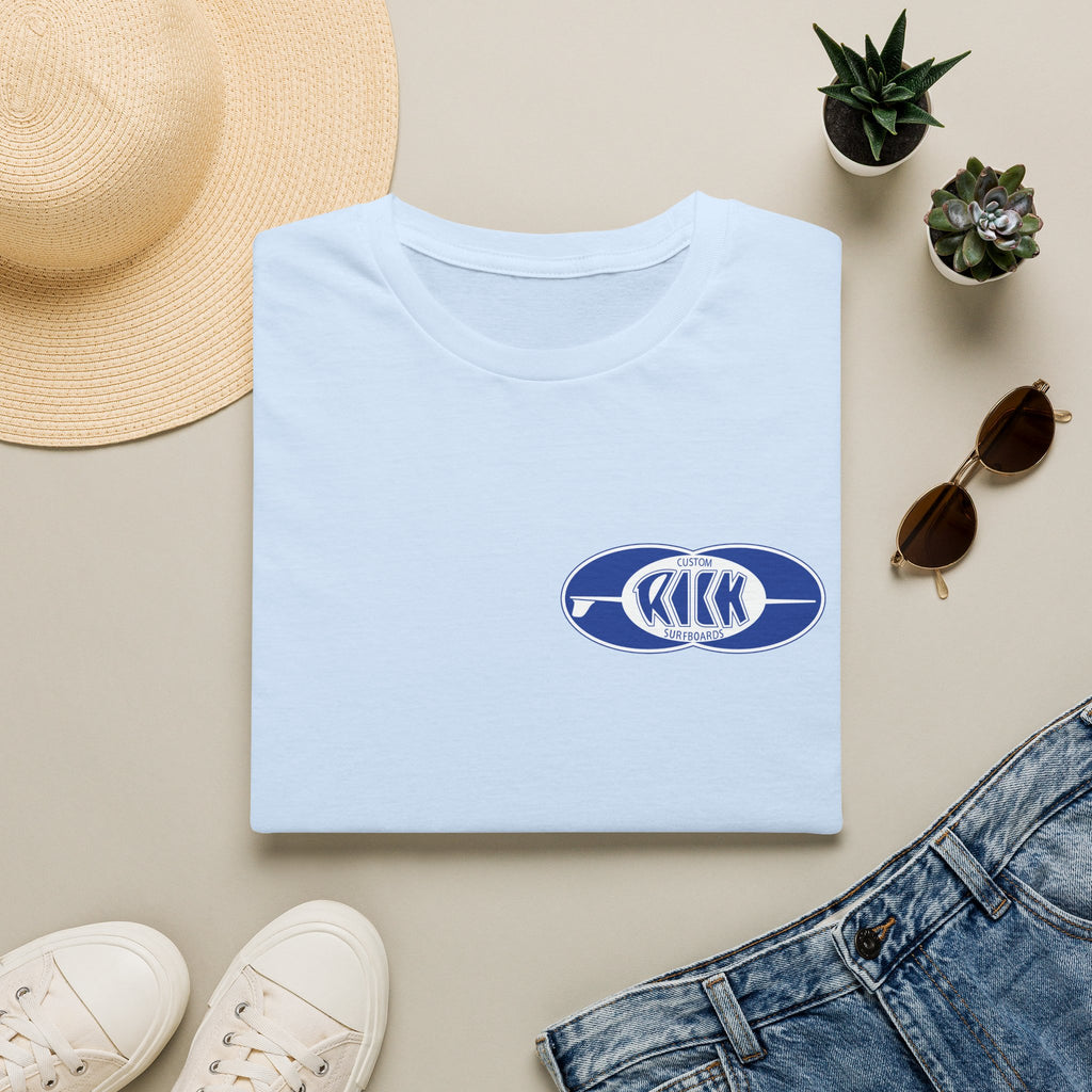Rick Surfboards Unisex Softstyle T-Shirt Old School Hermosa Beach