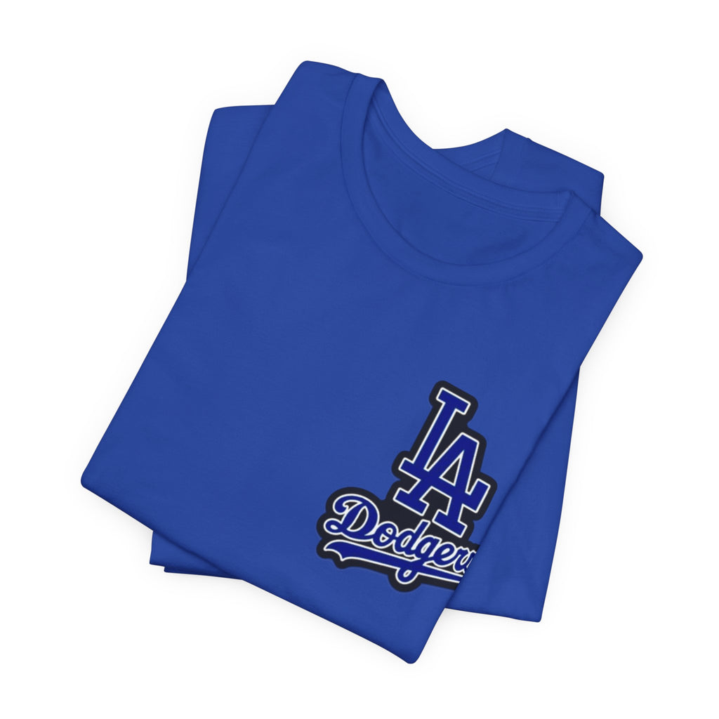 Los Angeles (Front and Back Printing) Mens Womans Jersey Short Sleeve Tee