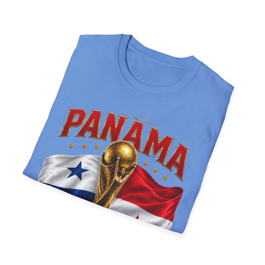 Panama 2026 World Cup T-Shirt — Panama Flag & Trophy Soccer Tee