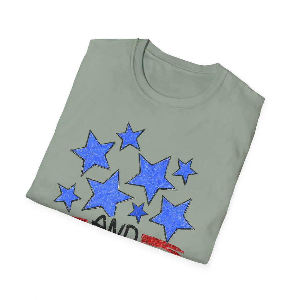 Stars and Stripes T-Shirt — Flag Graphic Patriotic Tee