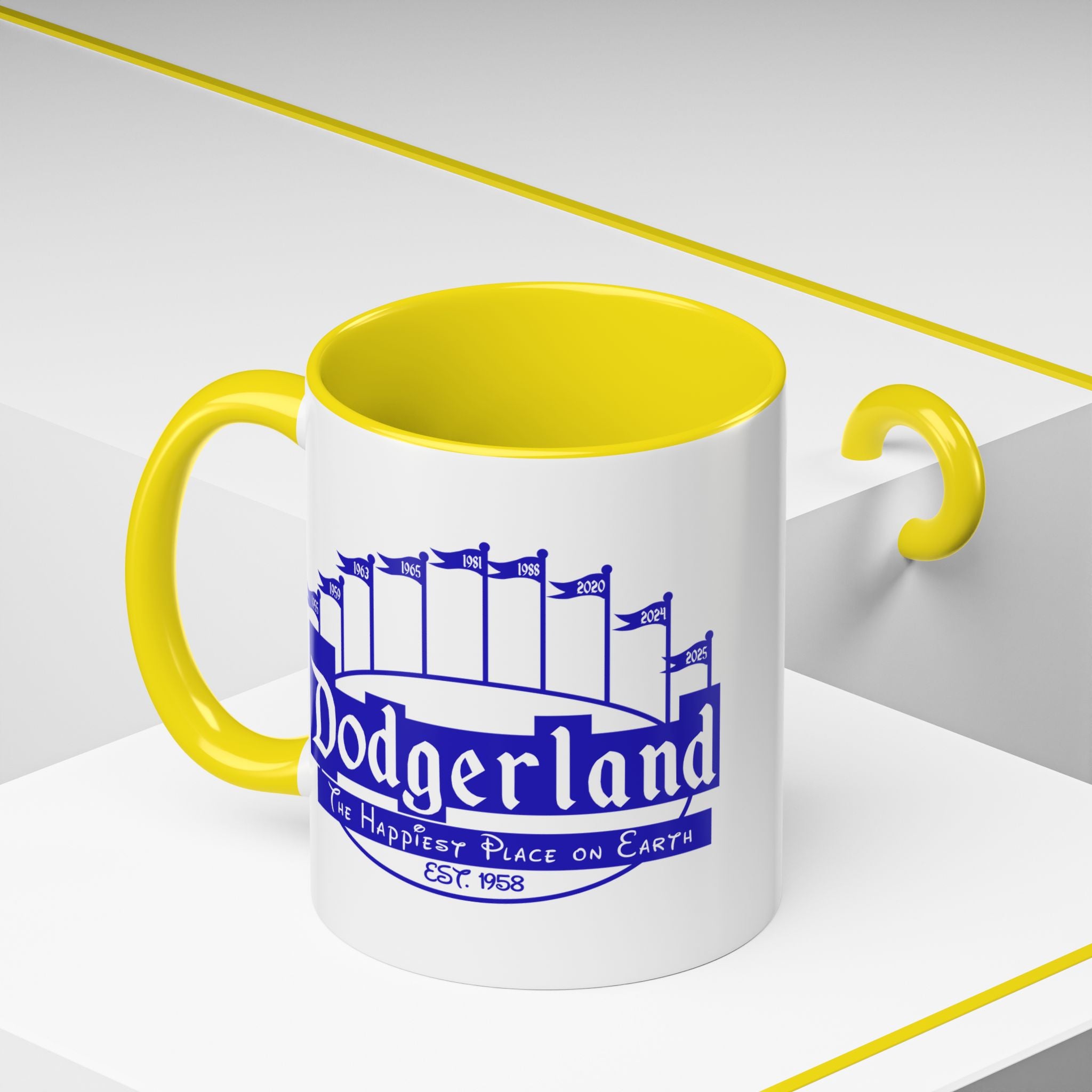 DodgerLAnd Logo Mug | Accent Coffee Mug 11oz or 15oz
