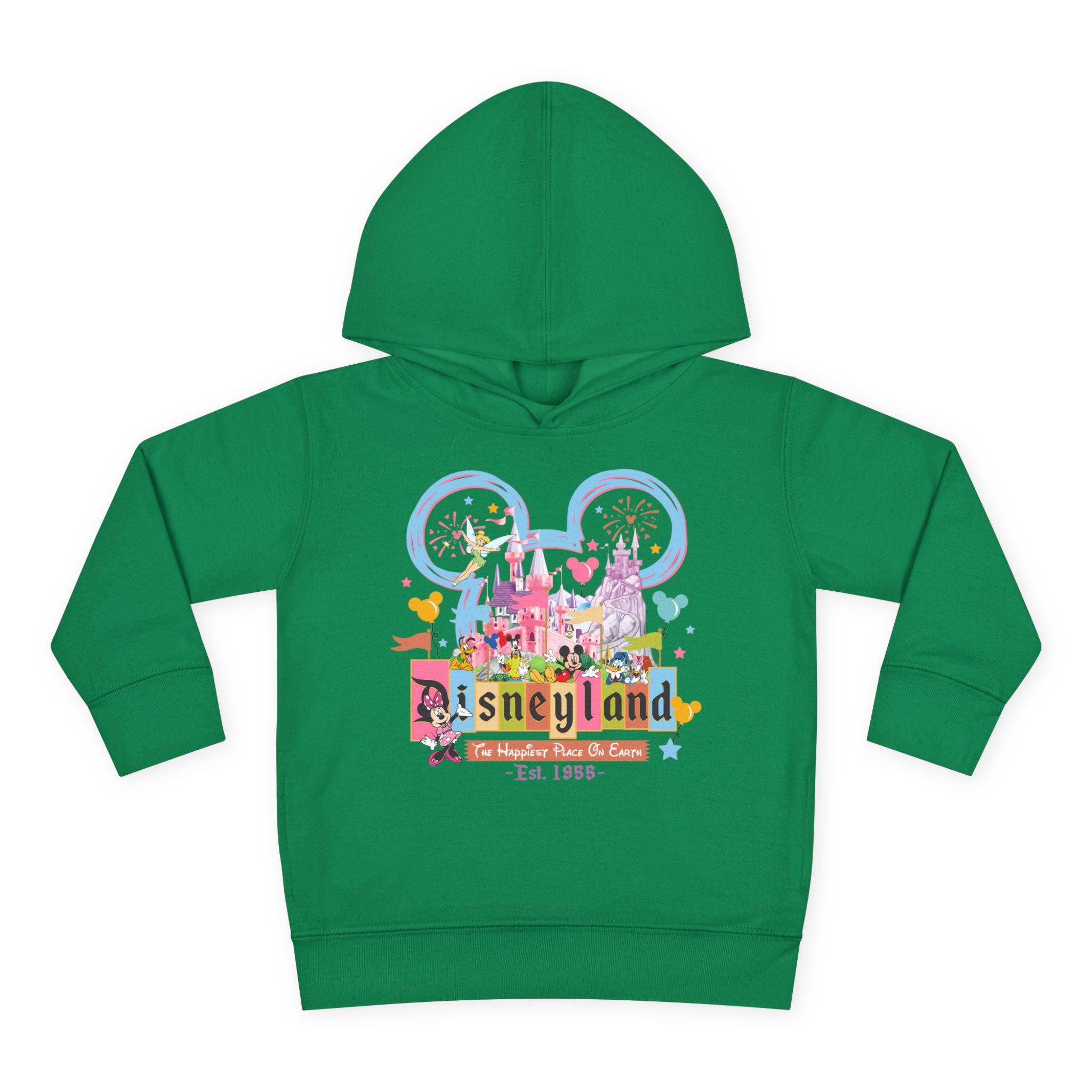 Disneyland Way Back Machine Castle Mickeee Ears Hoodie | Toddler Pullover