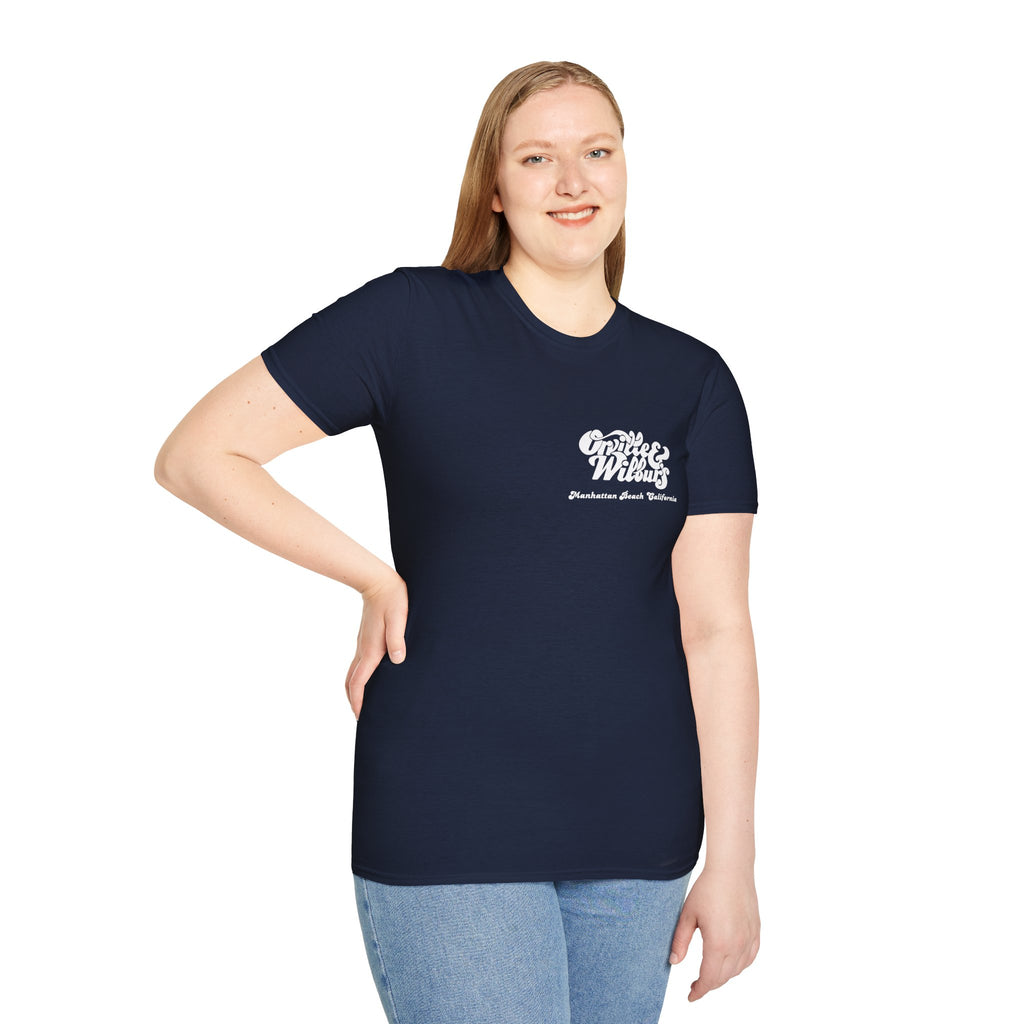 Orville and Wilburs Restaurant Manhattan Beach California - Old South Bay Mom and Dad T-Shirt