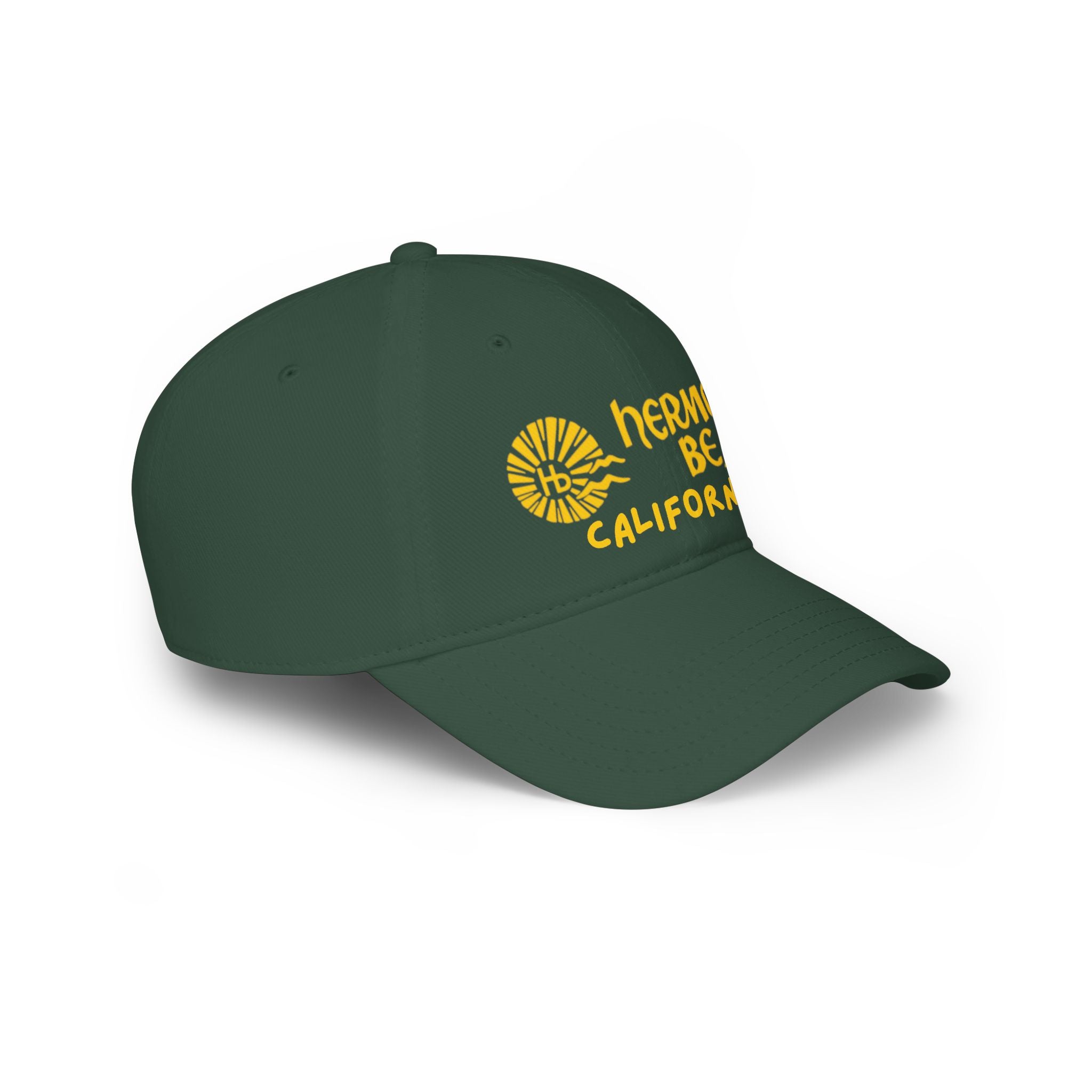 Hermosa Beach California Low Profile Baseball Cap