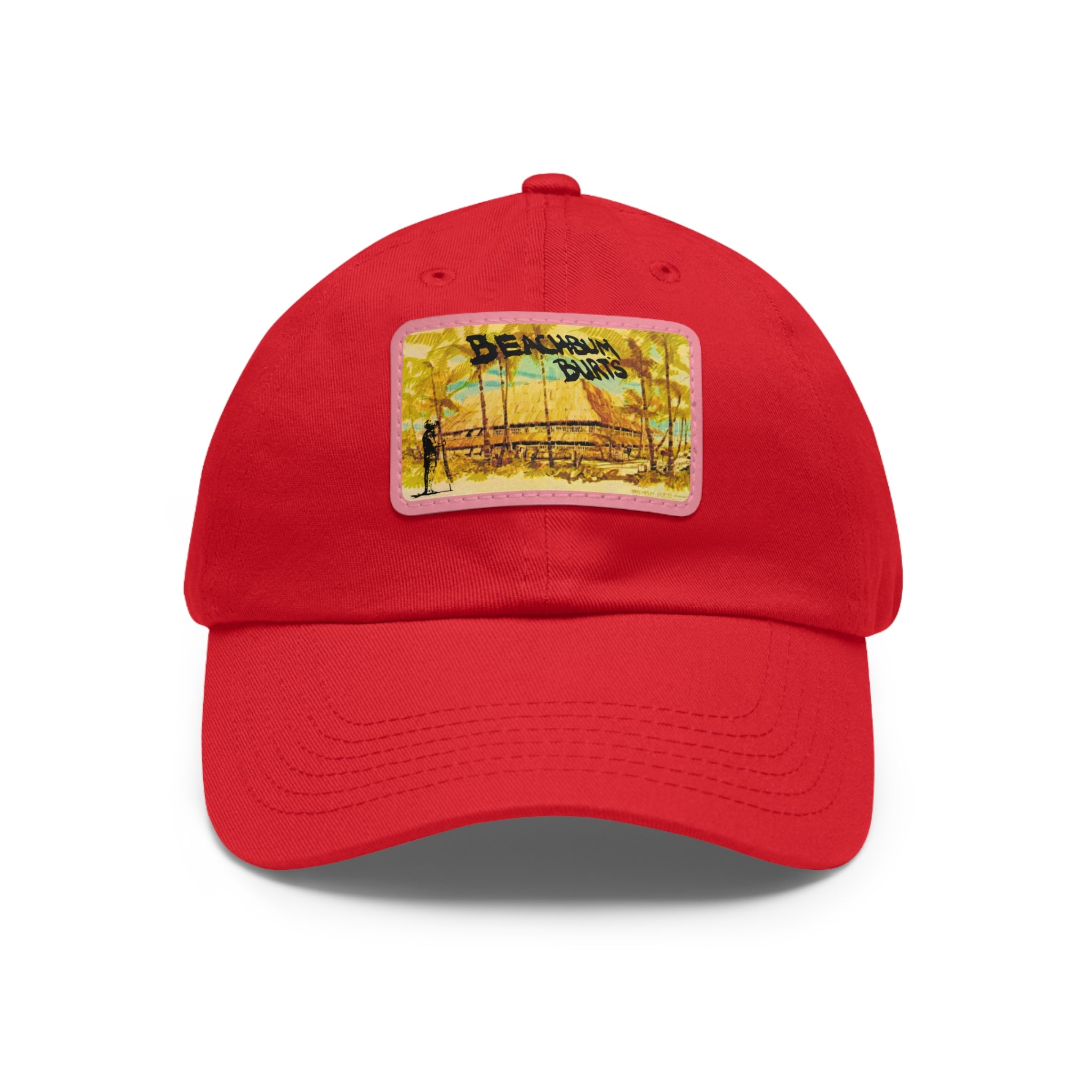 Beach Bum Burts Redondo Beach California - Beach Vibes Mom and Dad Hat, Relaxed Fit Cap, Gift for Dad, Casual Summer Hat