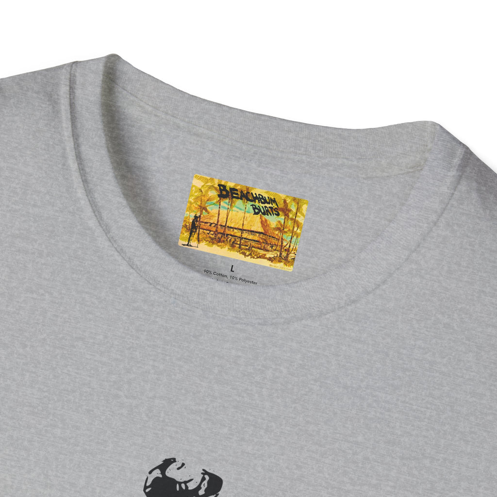 Beach Bum Burt's - Gone  But Not Forgotten - Men's Woman's T-Shirt - Cool Casual Wear, Summer Vibes, Gift for Beach Lovers,  Relaxed Style
