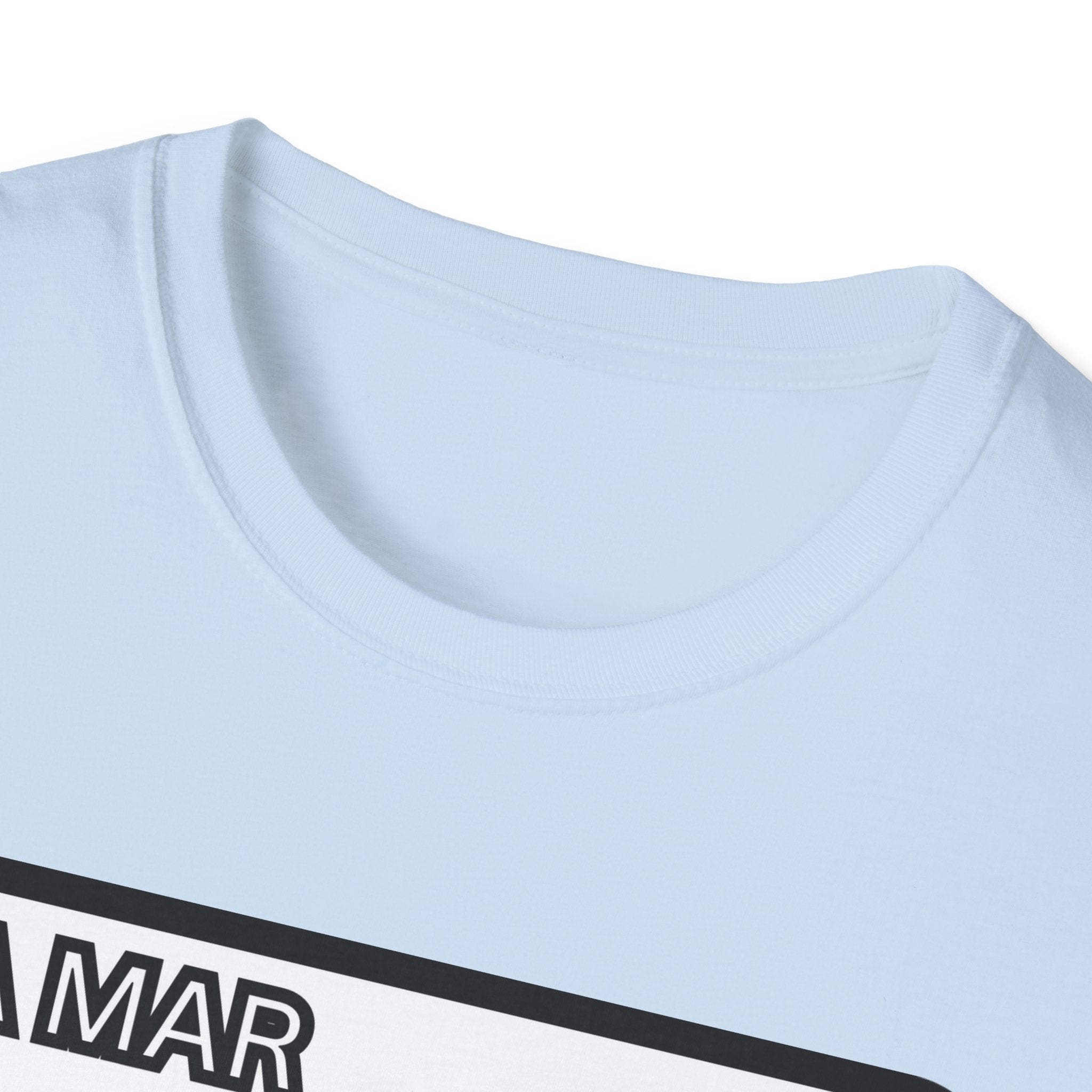 La Mar Theater Manhattan Beach  T-Shirt | Vintage Black & White Urban Graphic YKIYK
