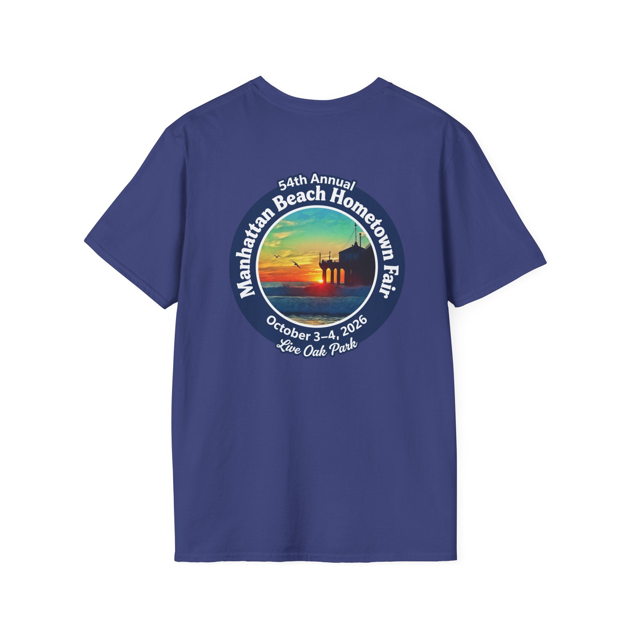Manhattan Beach Hometown Fair Sunset T-Shirt 2026