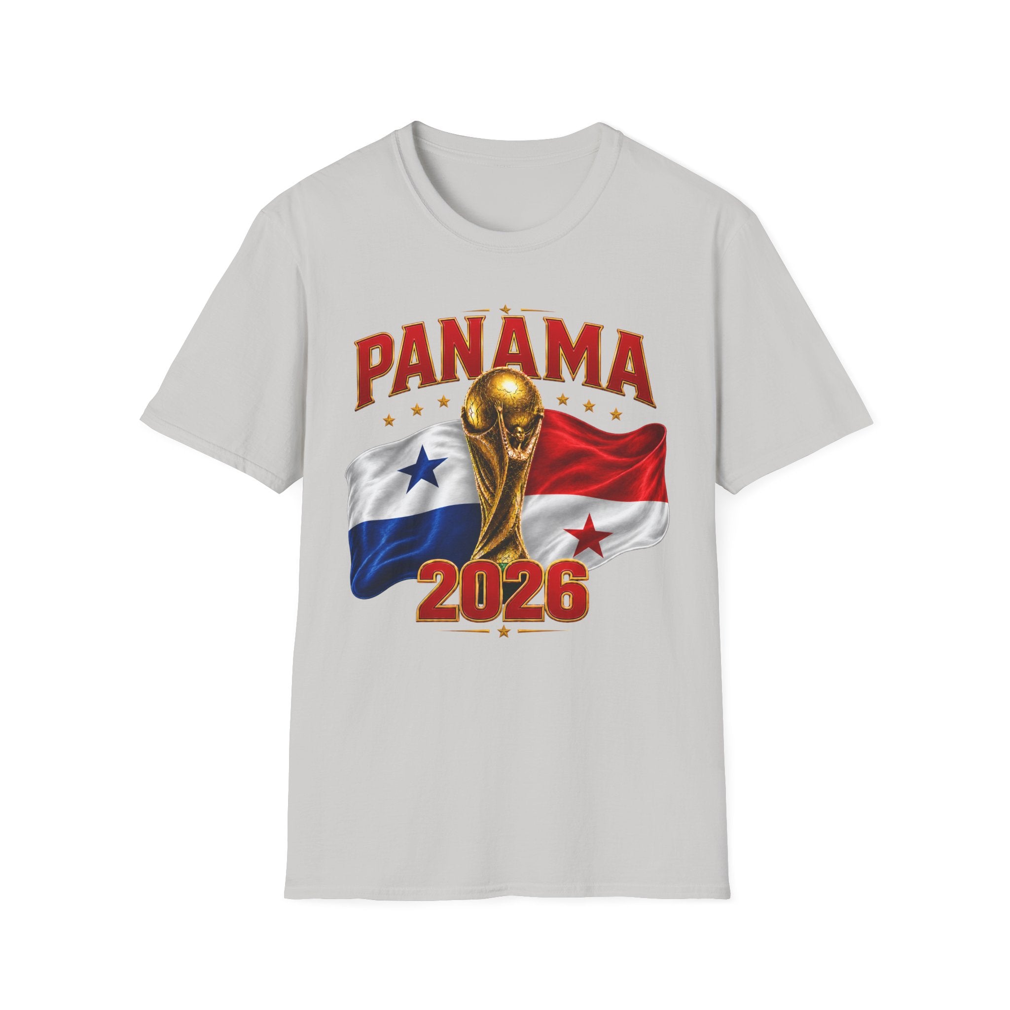 Panama 2026 World Cup T-Shirt — Panama Flag & Trophy Soccer Tee