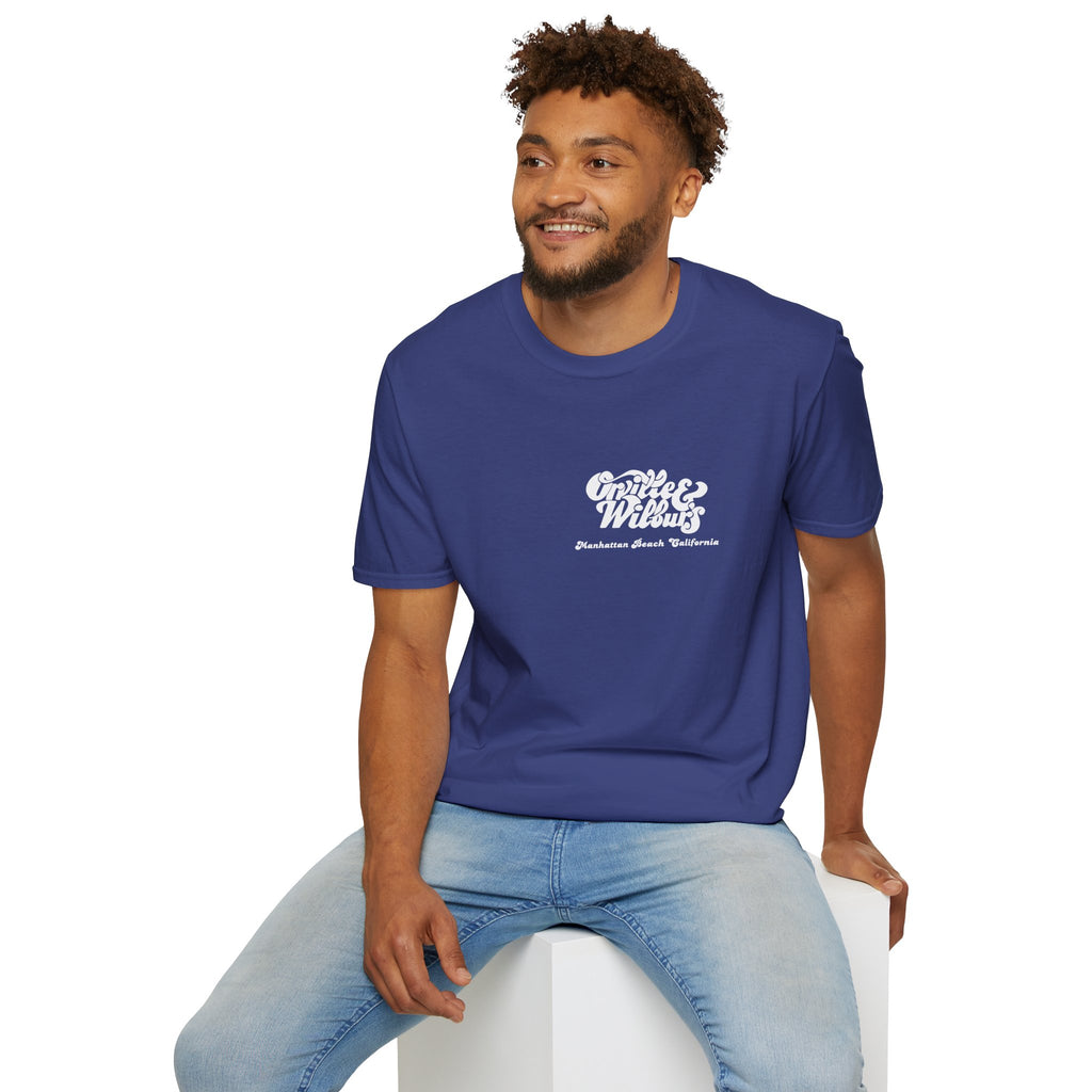 Orville and Wilburs Restaurant Manhattan Beach California - Old South Bay Mom and Dad T-Shirt