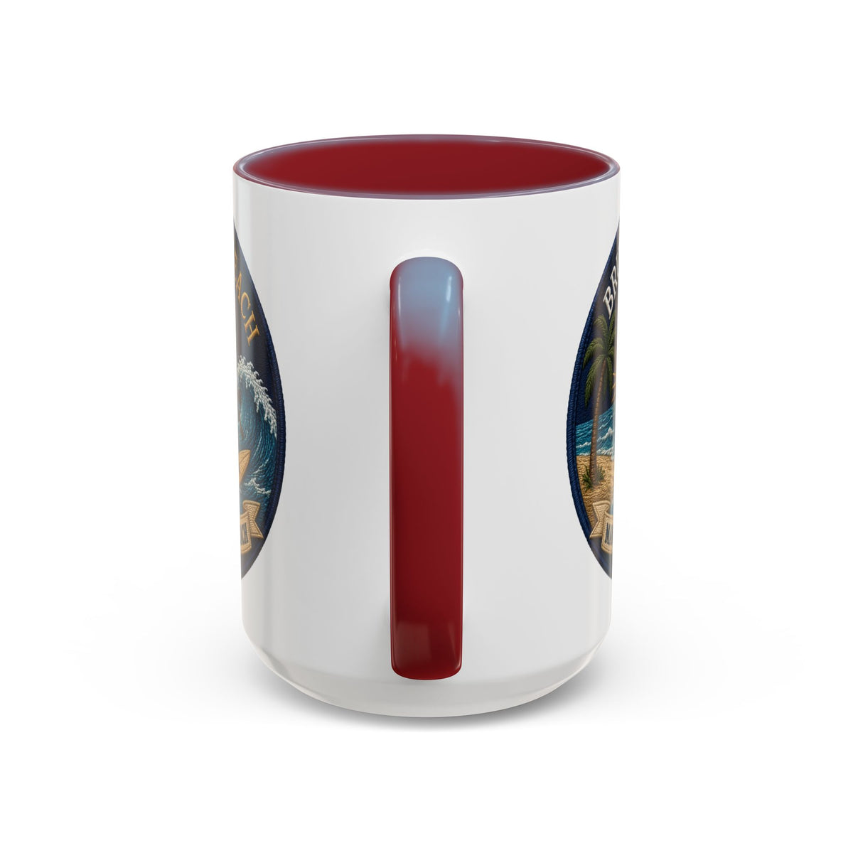 Bruce's Beach Manhattan Beach Surf Mug – Accent Coffee Cup (11/15oz)