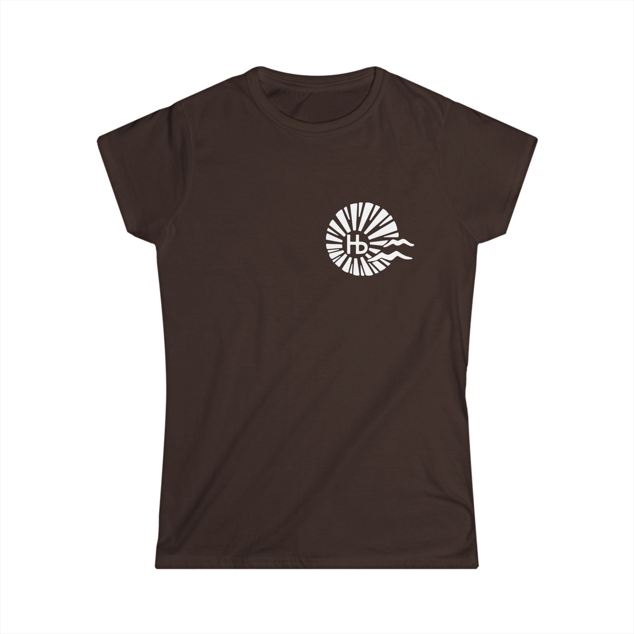 Hermosa Beach Sunset Logo Tee | Hb California Nautical Sunburst T-Shirt