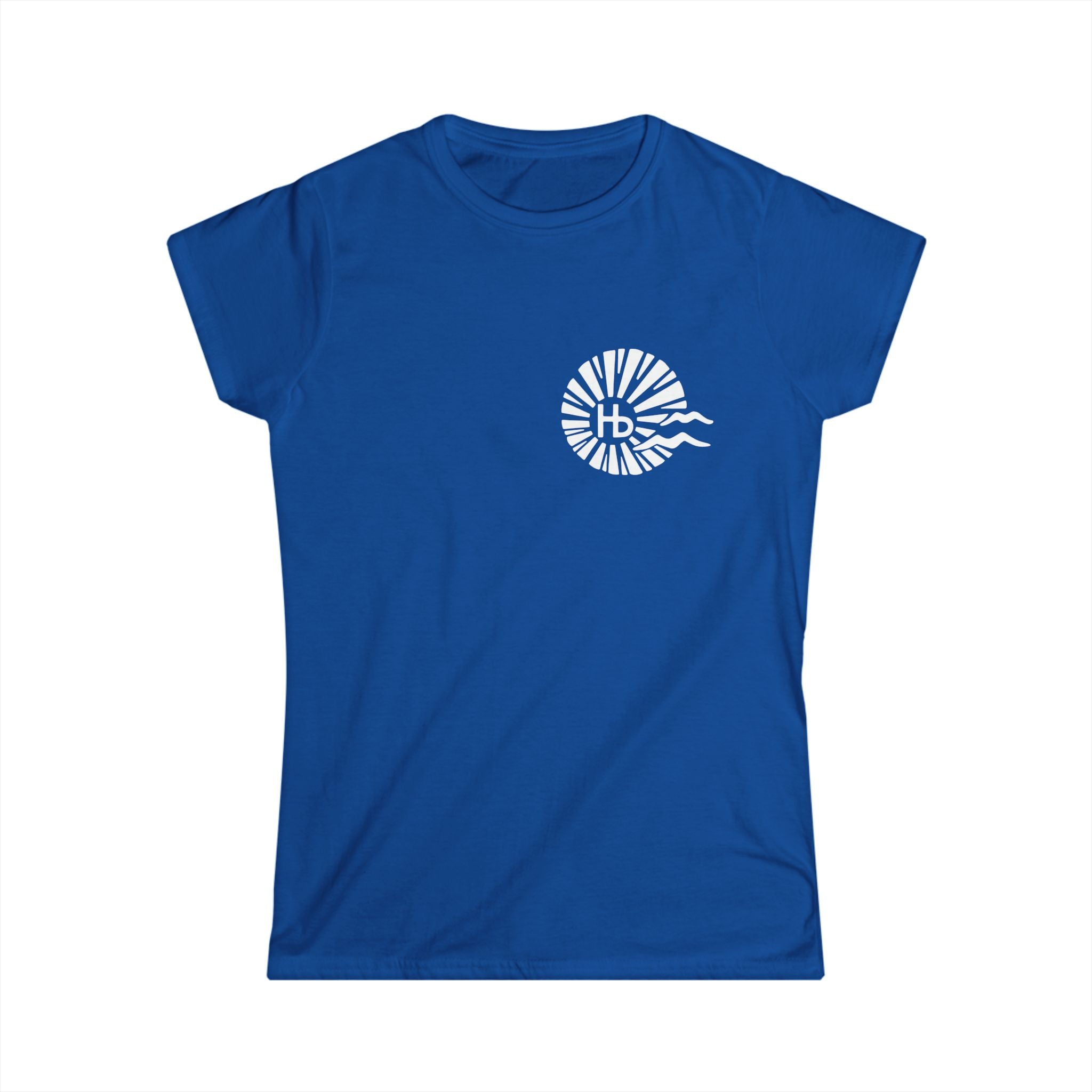 Hermosa Beach Sunset Logo Tee | Hb California Nautical Sunburst T-Shirt