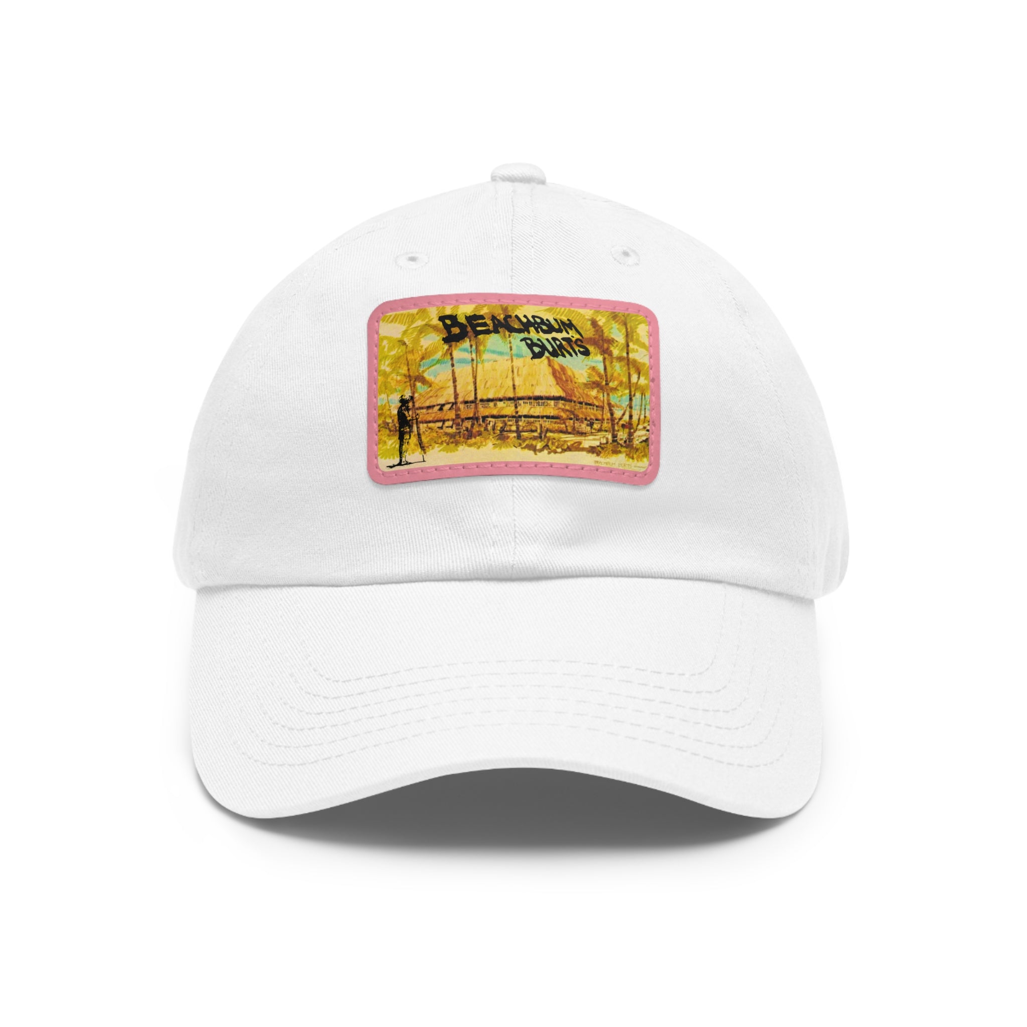 Beach Bum Burts Redondo Beach California - Beach Vibes Mom and Dad Hat, Relaxed Fit Cap, Gift for Dad, Casual Summer Hat