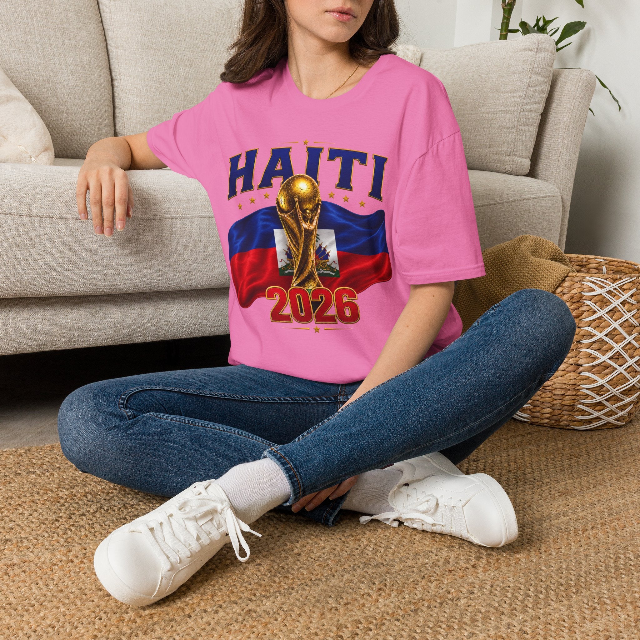 Haiti 2026 World Cup Trophy T-Shirt FIFA