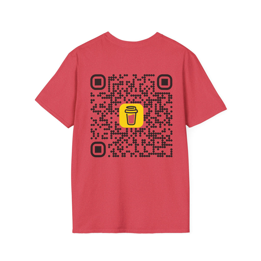 QR Code Coffee Tee — Scan-to-Order Coffee Shop T-Shirt