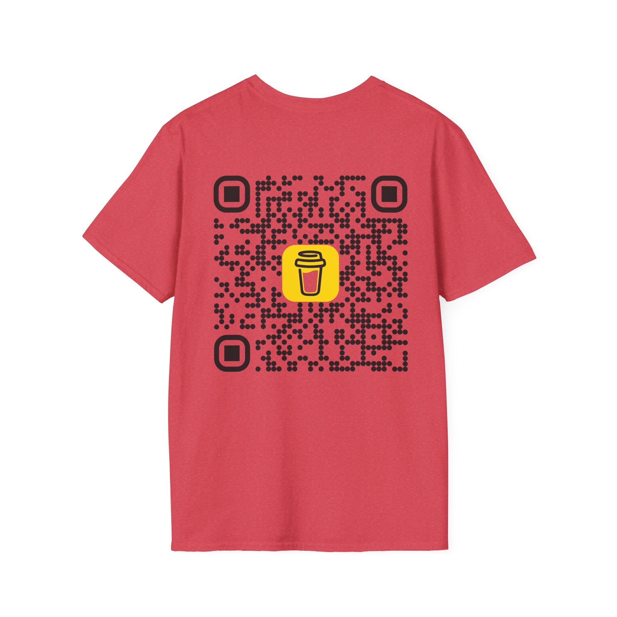 QR Code Coffee Tee — Scan-to-Order Coffee Shop T-Shirt