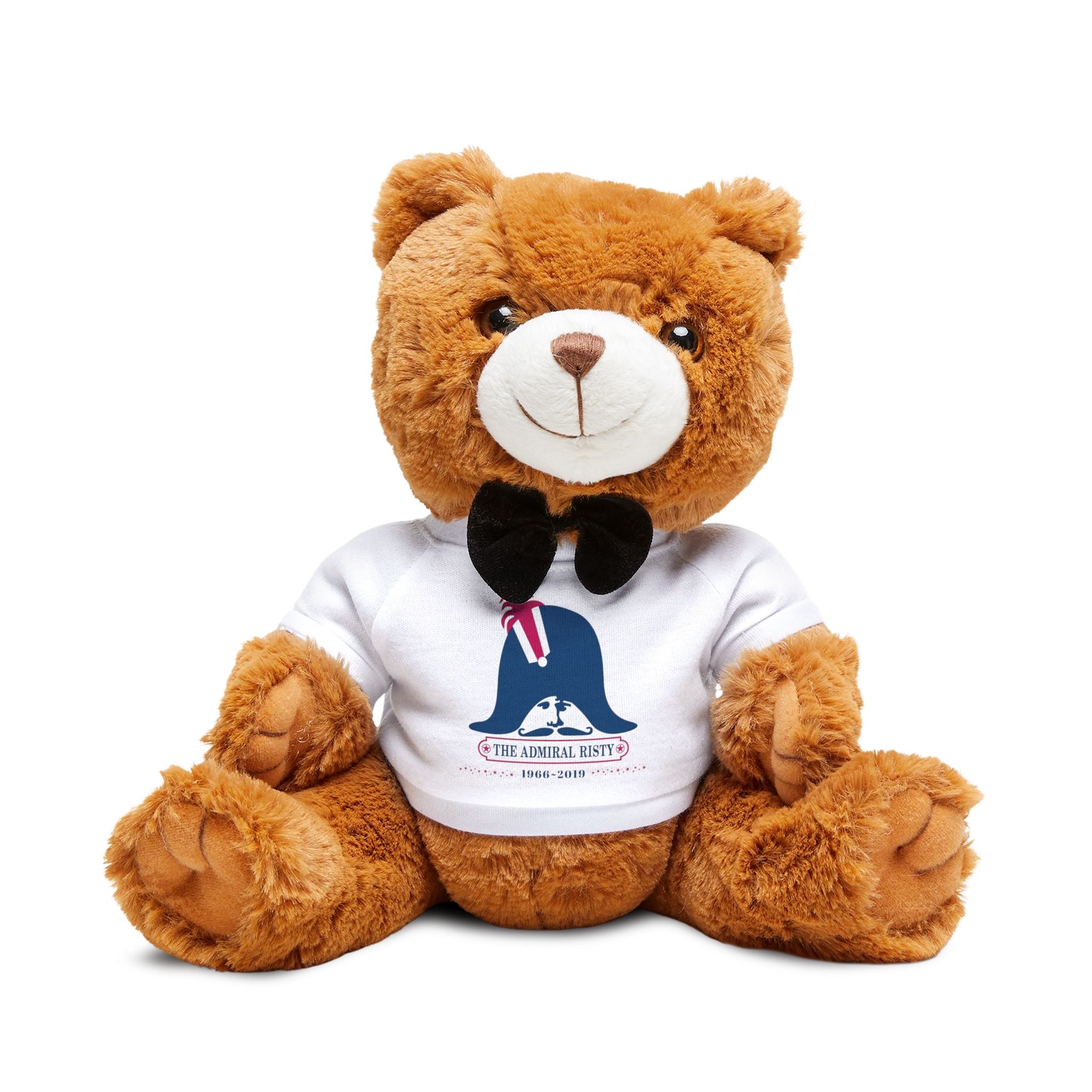 Admiral Risty Rancho Palos Verdes Logo Teddy Bear Plush (1966 - 2019 Gone but not forgotten) #RPV