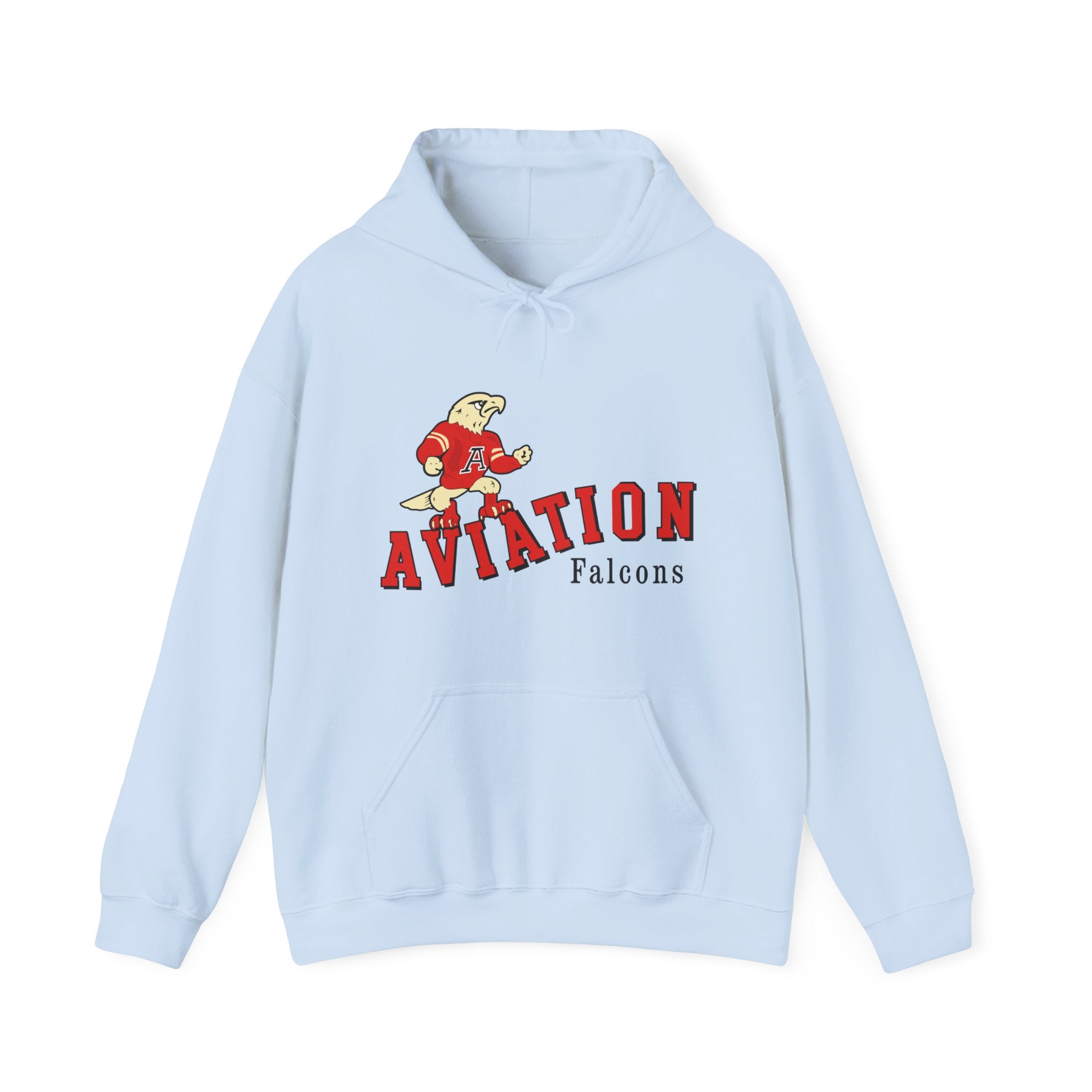 Aviation High School Redondo Beach California  M/W Heavy Blend Hooded Sweatshirt
