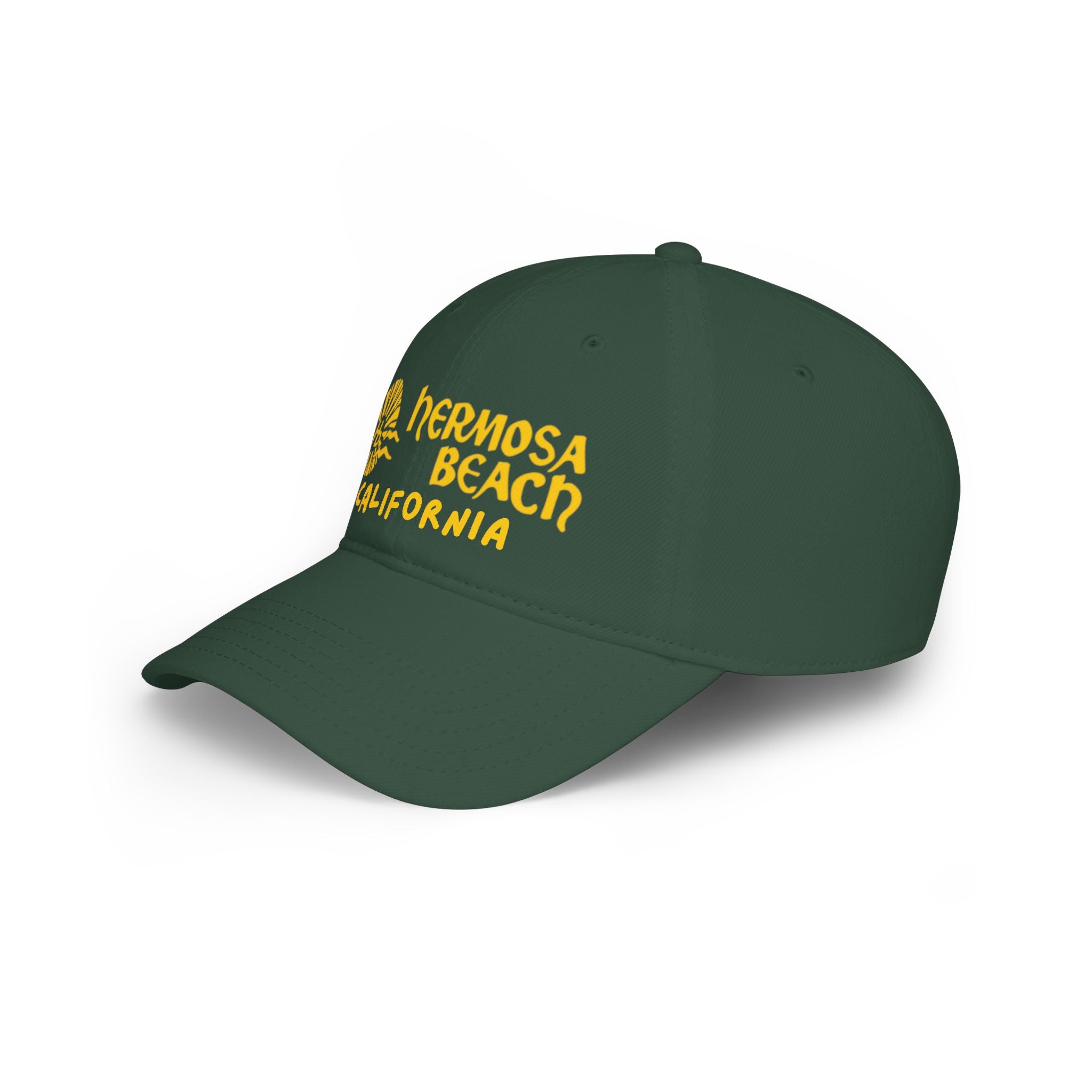Hermosa Beach California Low Profile Baseball Cap