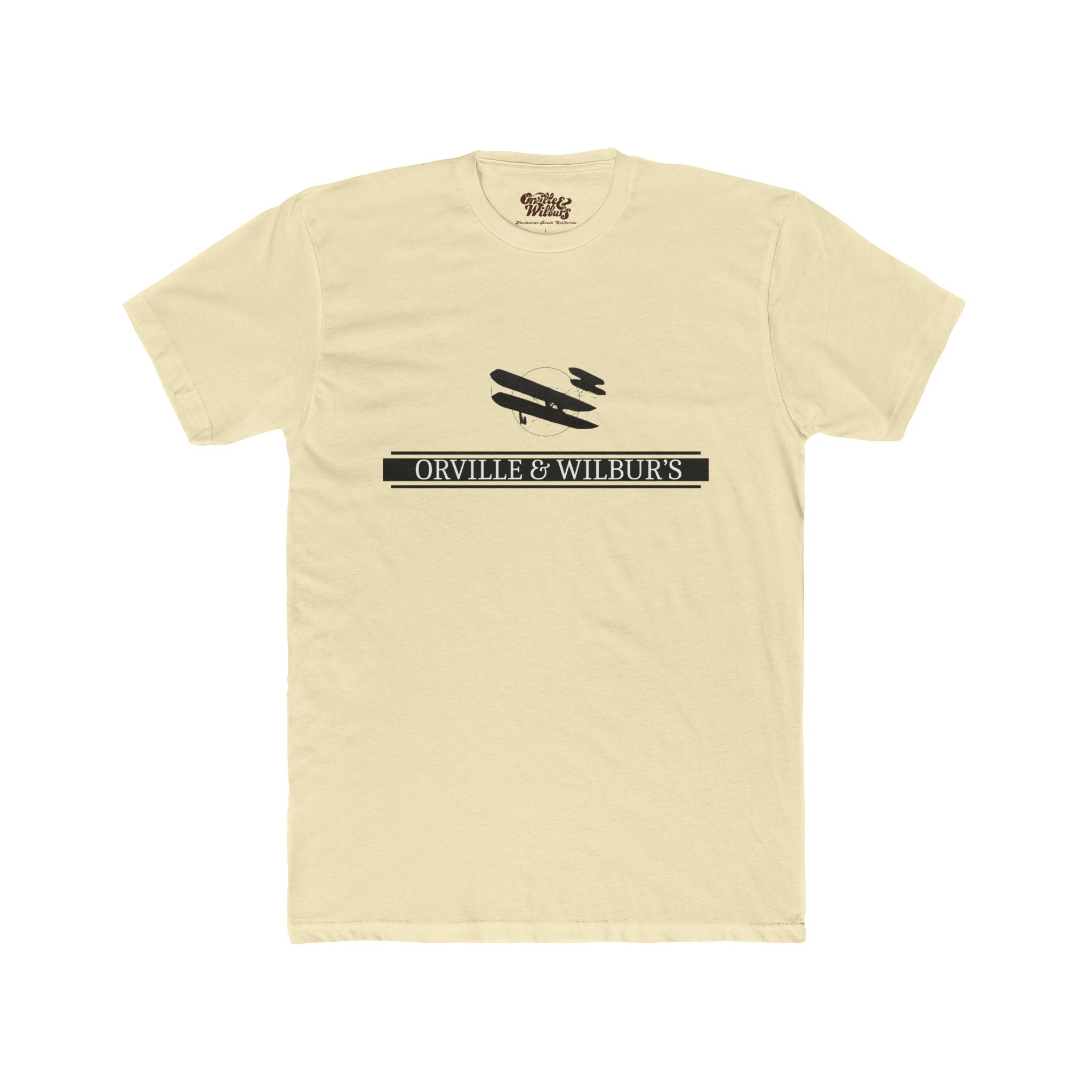 Orville and Wilburs Restaurant Manhattan Beach California Old South Bay Aviation Tee Shirt