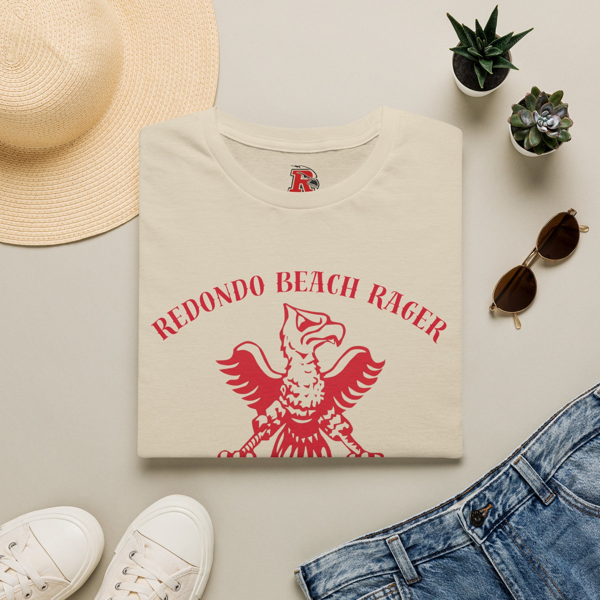 Redondo Beach Rager T-Shirt —  First Annual All Class Reunion 7-25-26 at Seaside Lagoon Redondo Beach