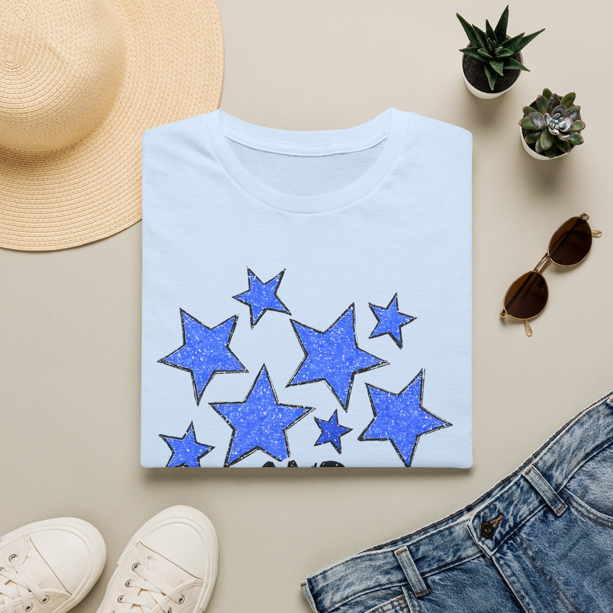 Stars and Stripes T-Shirt — Flag Graphic Patriotic Tee