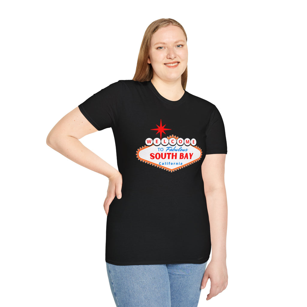 South Bay Welcome Sign T-Shirt — California Vintage Vacation Tee